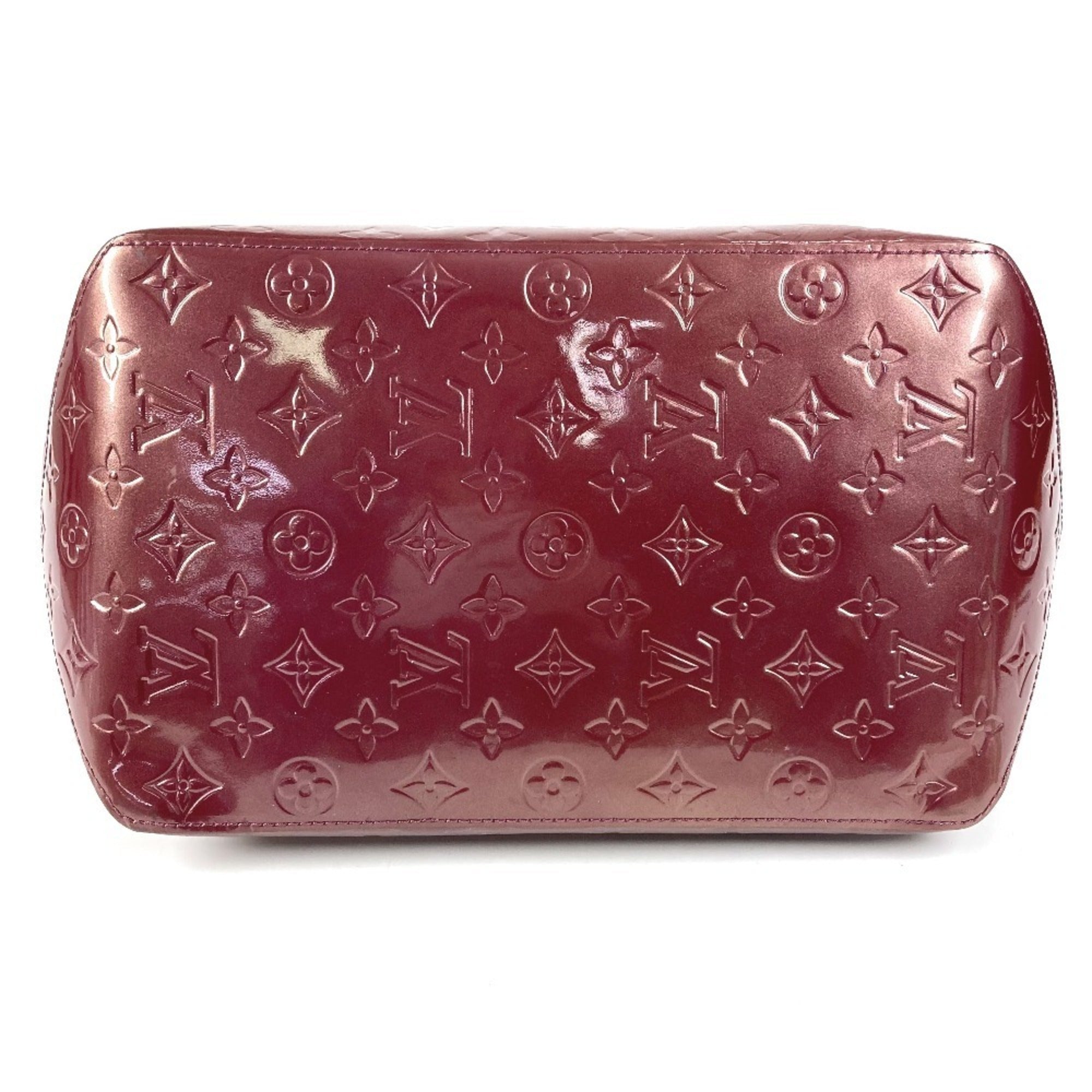Louis Vuitton Purple Monogram Vernis Canvas Shoulder Bag Tote Bag (Pre-Owned)