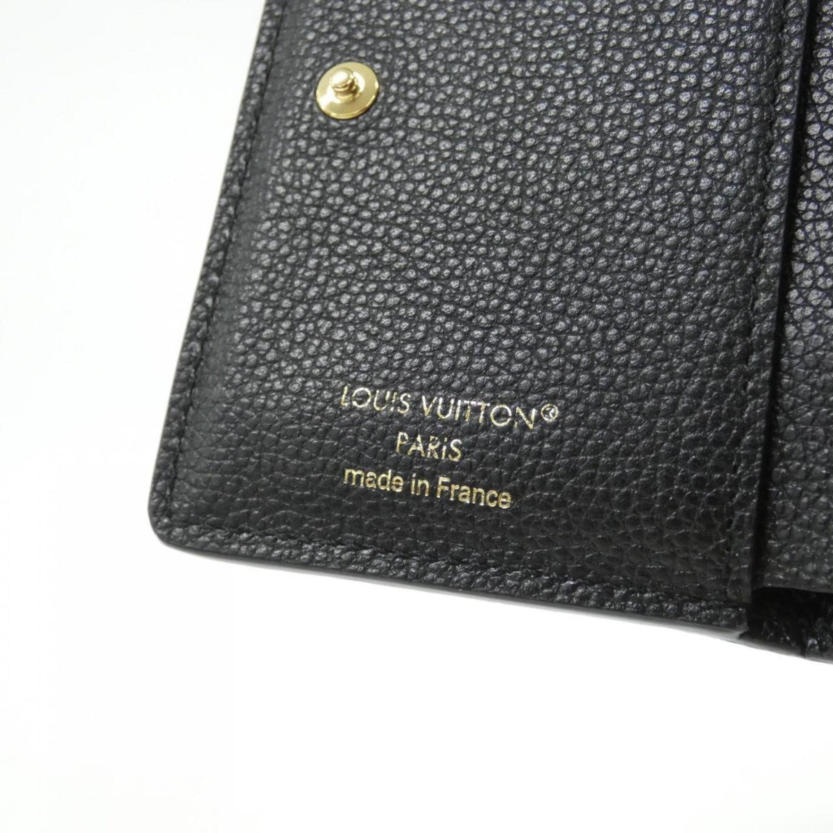 Louis Vuitton Black Monogram Empreinte Wallet (Bi-Fold) (Pre-Owned)