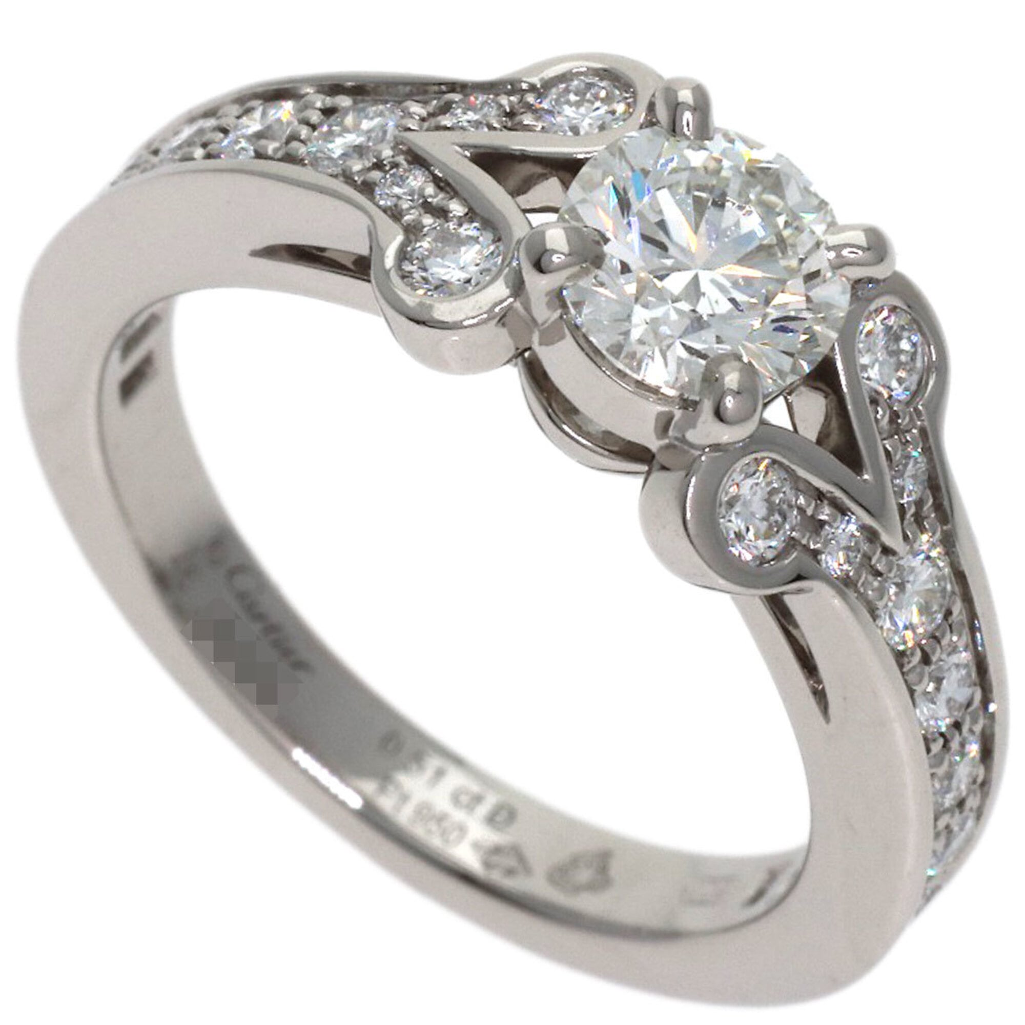 Cartier Platinum 950 Band Ring (Pre-Owned)