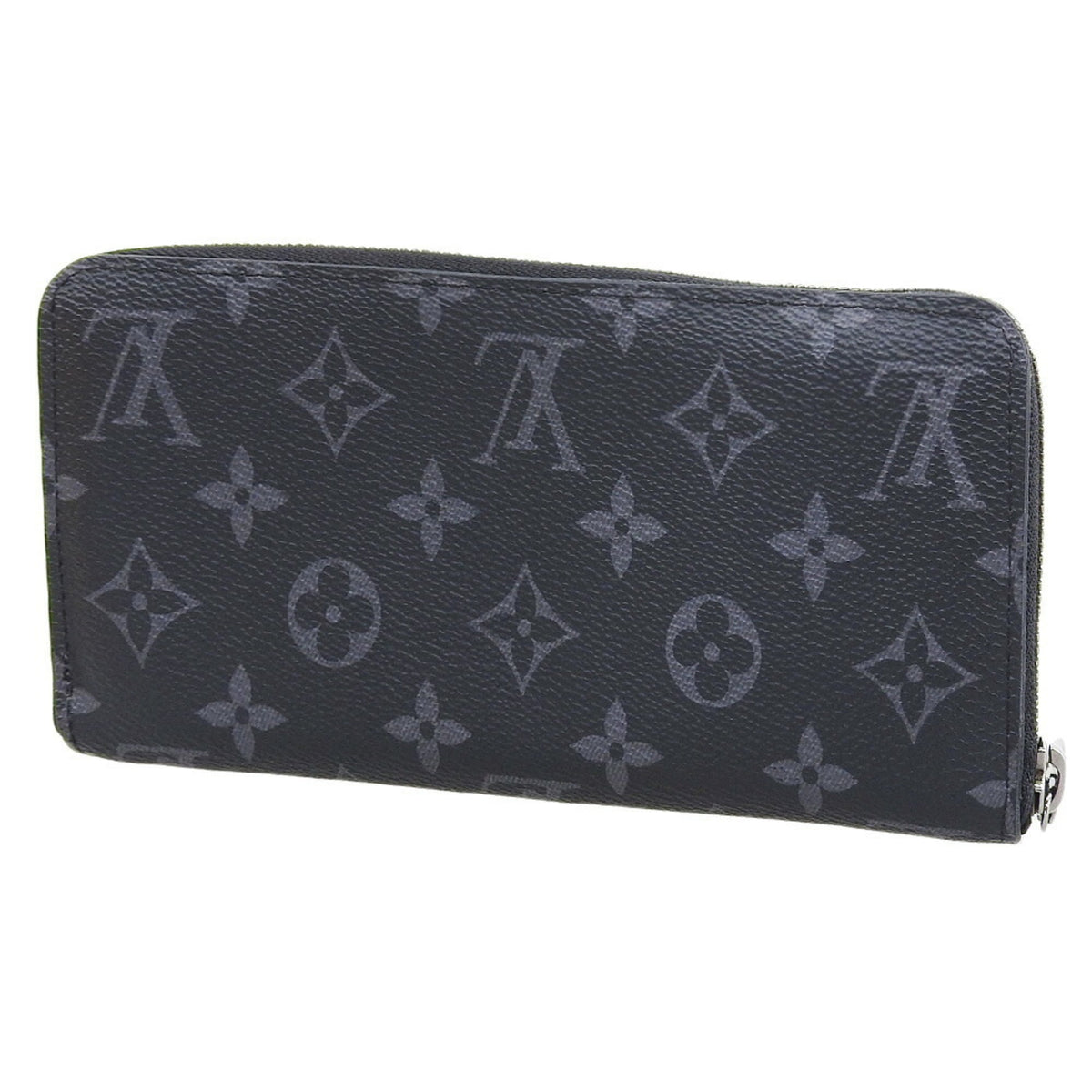 Louis Vuitton Monogram Eclipse Monogram Eclipse Monogram Eclipse Long Wallet (Bi-Fold) (Pre-Owned)