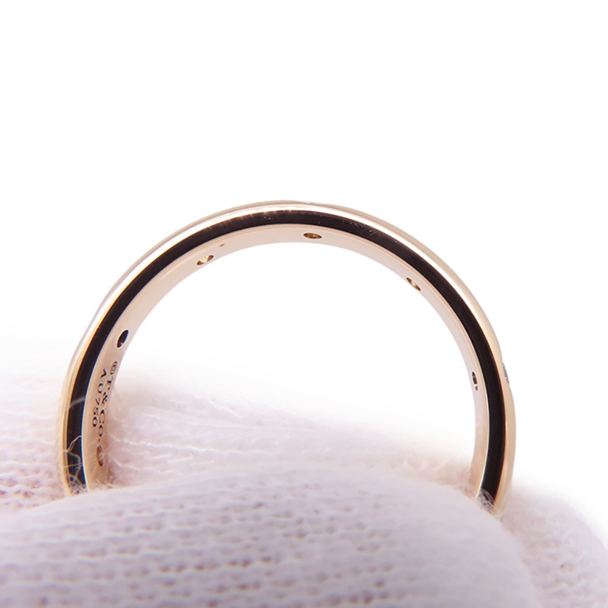 Tiffany Pink Gold (18K) Band Ring (Pre-Owned)