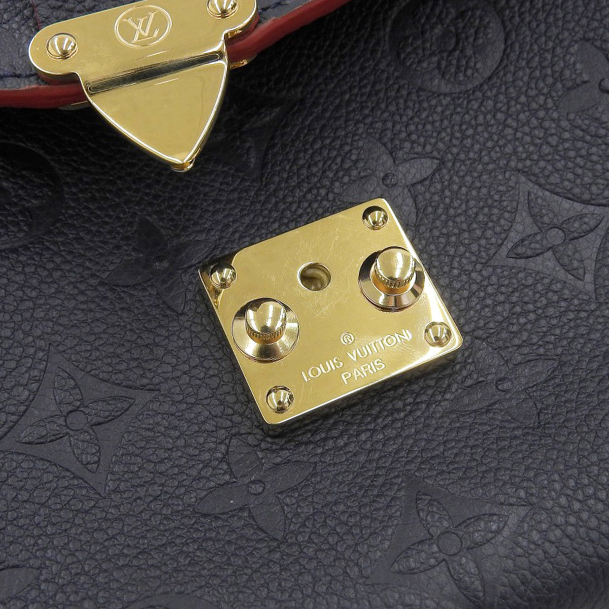 Louis Vuitton Marine Rouge Monogram Empreinte Handbag Pochette (Pre-Owned)