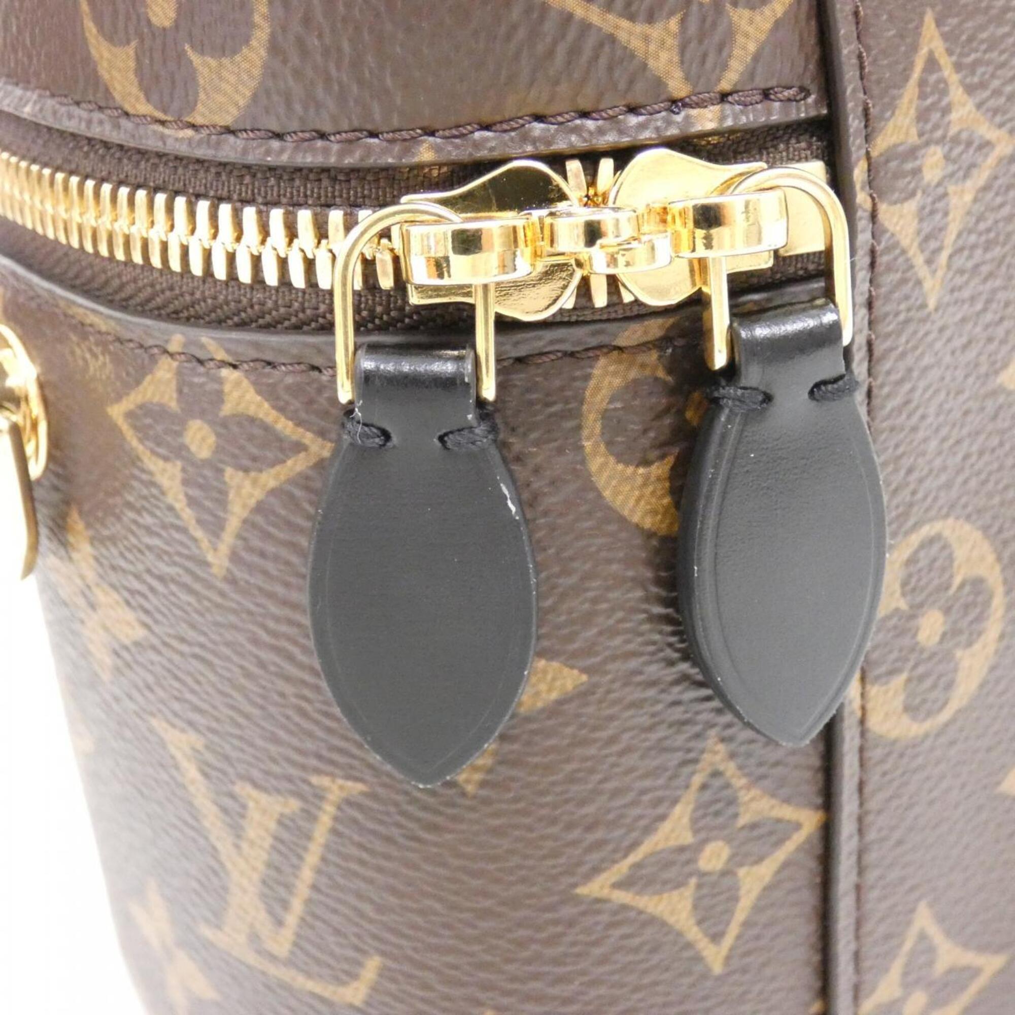 Louis Vuitton Marron Coated Canvas Handbag (Pre-Owned)