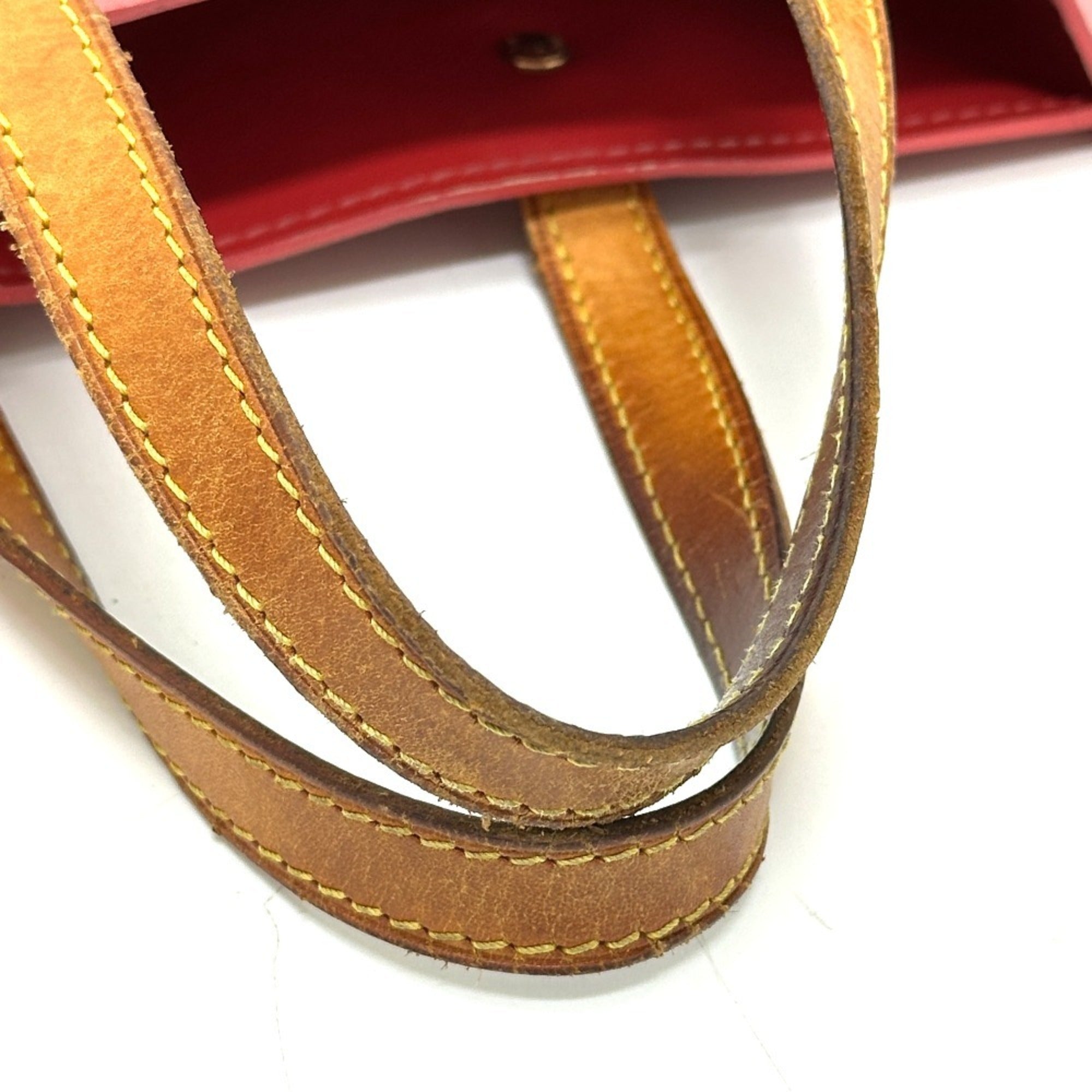 Louis Vuitton Framboise Galle Pink Monogram Vernis Handbag (Pre-Owned)