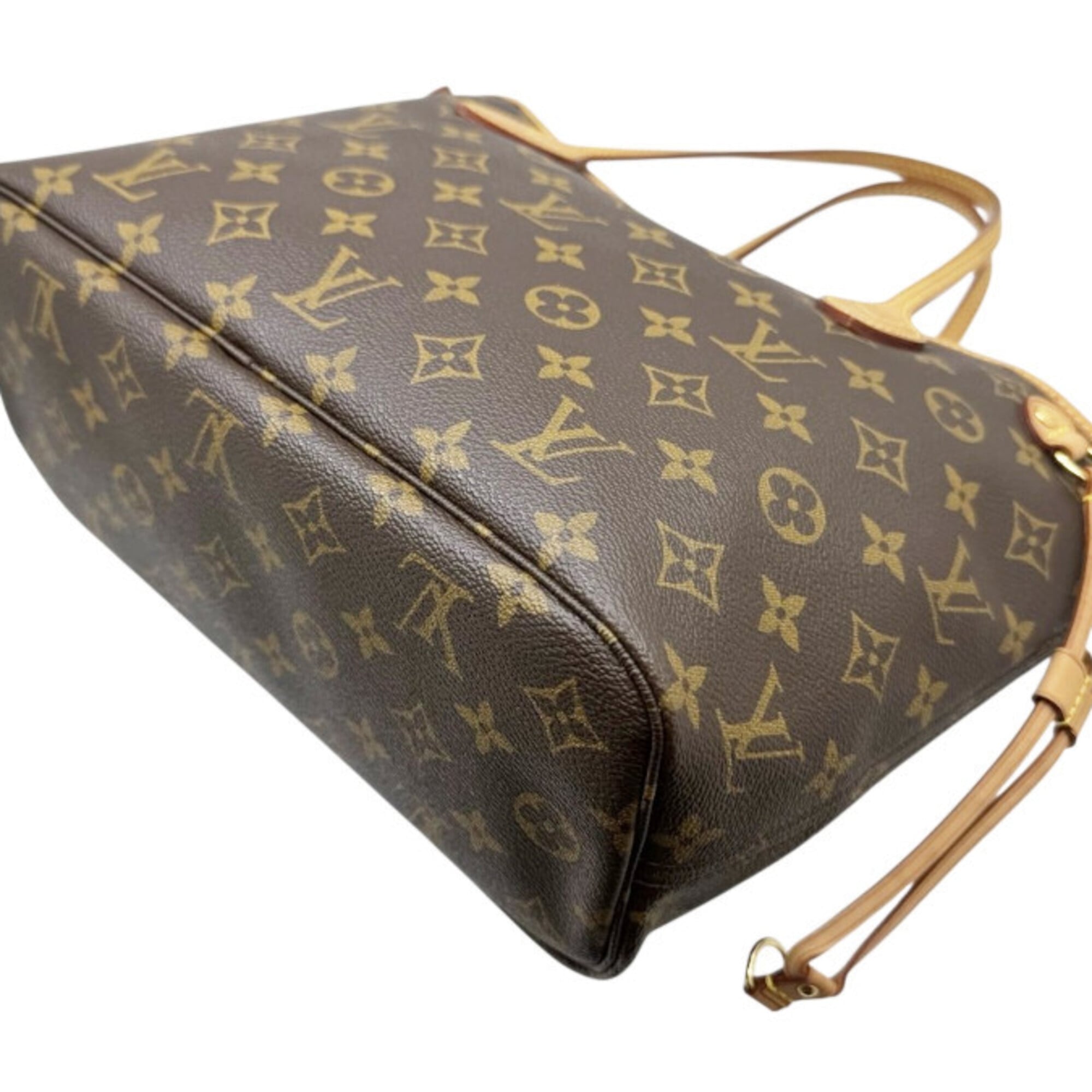 Louis Vuitton Brown Monogram Handbag Tote Bag (Pre-Owned)