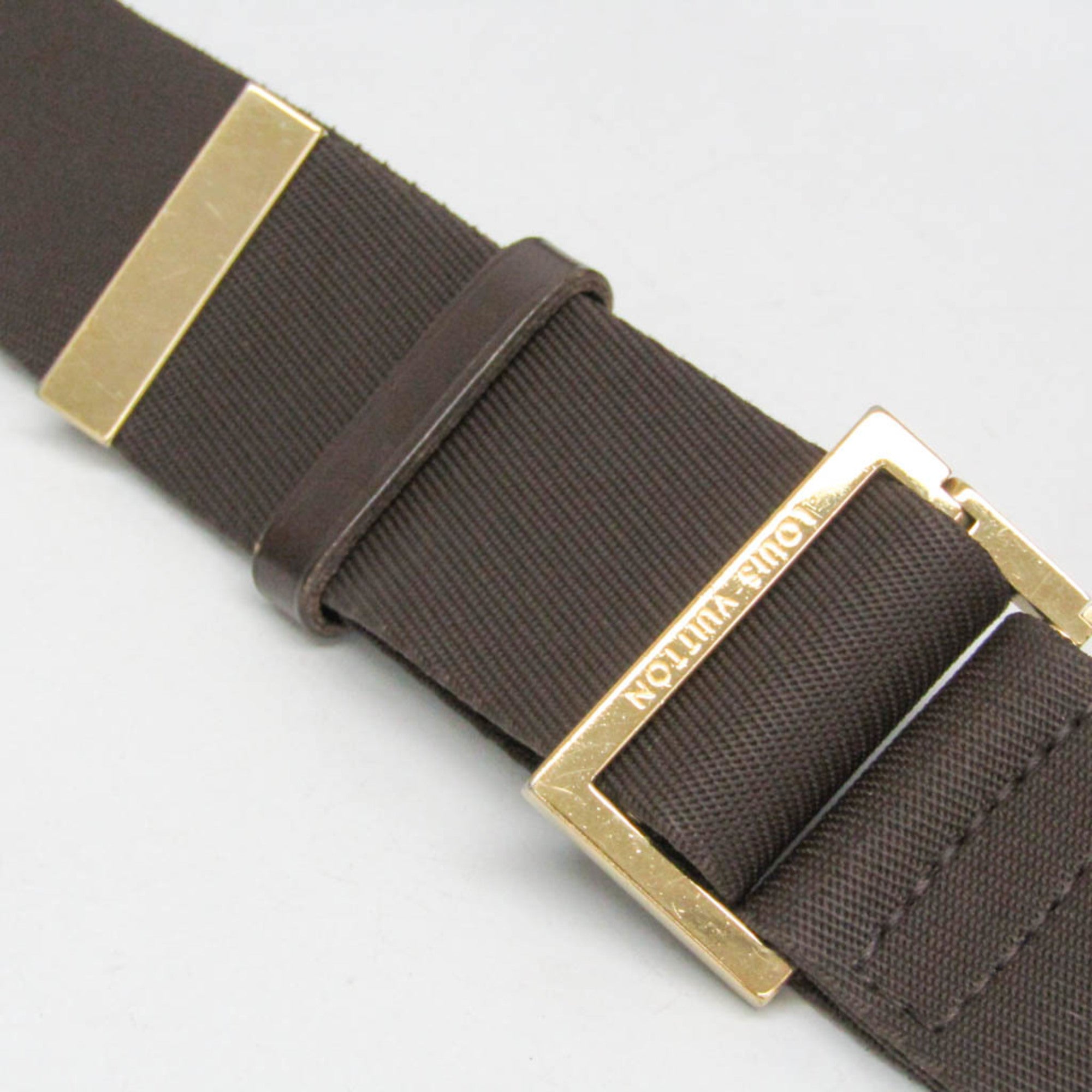 Louis Vuitton Geronimos Waist Bag Damier Brown Canvas Clutche & Pouche Bag (Pre-Owned)
