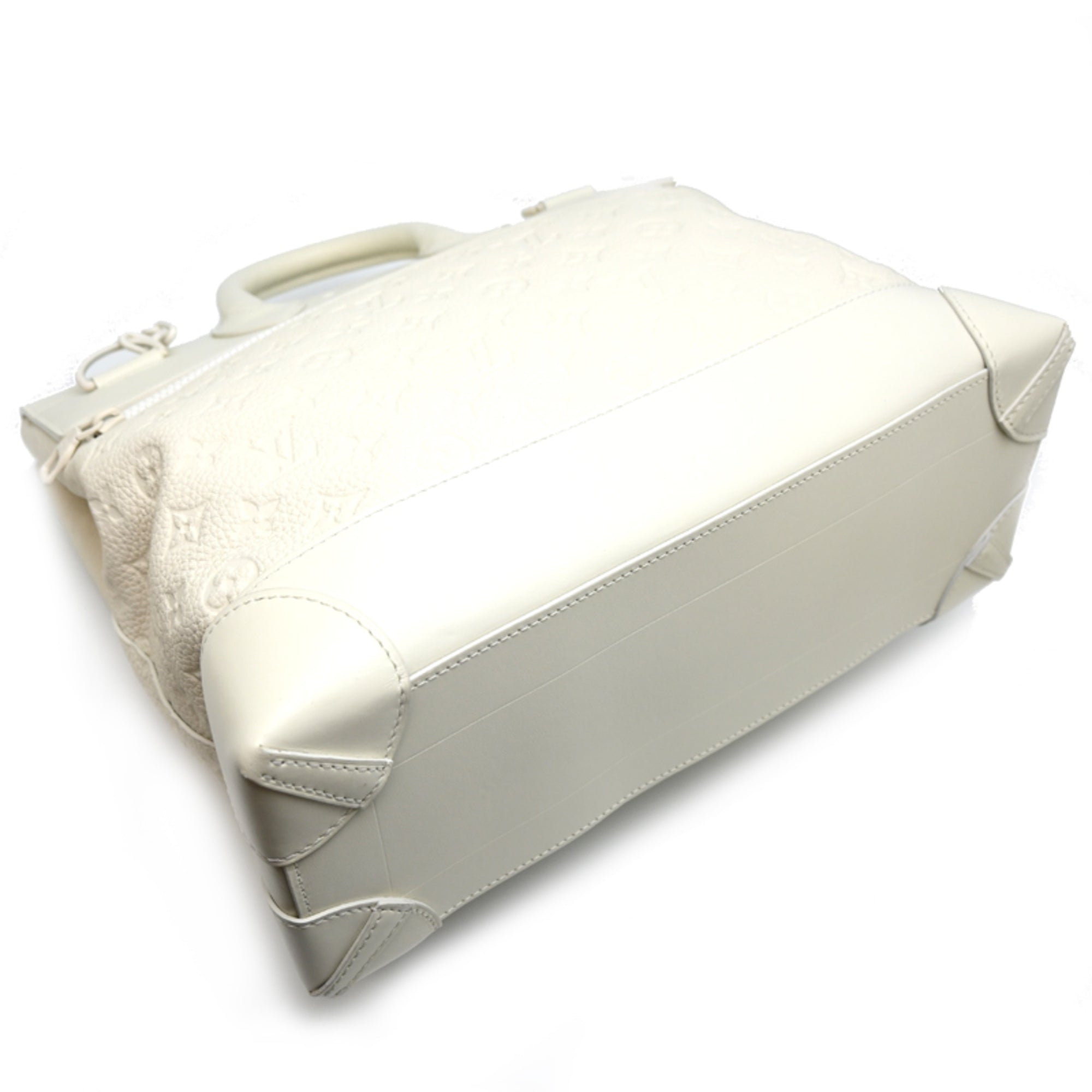 Louis Vuitton Blanc White Monogram Empreinte Shoulder Bag (Pre-Owned)