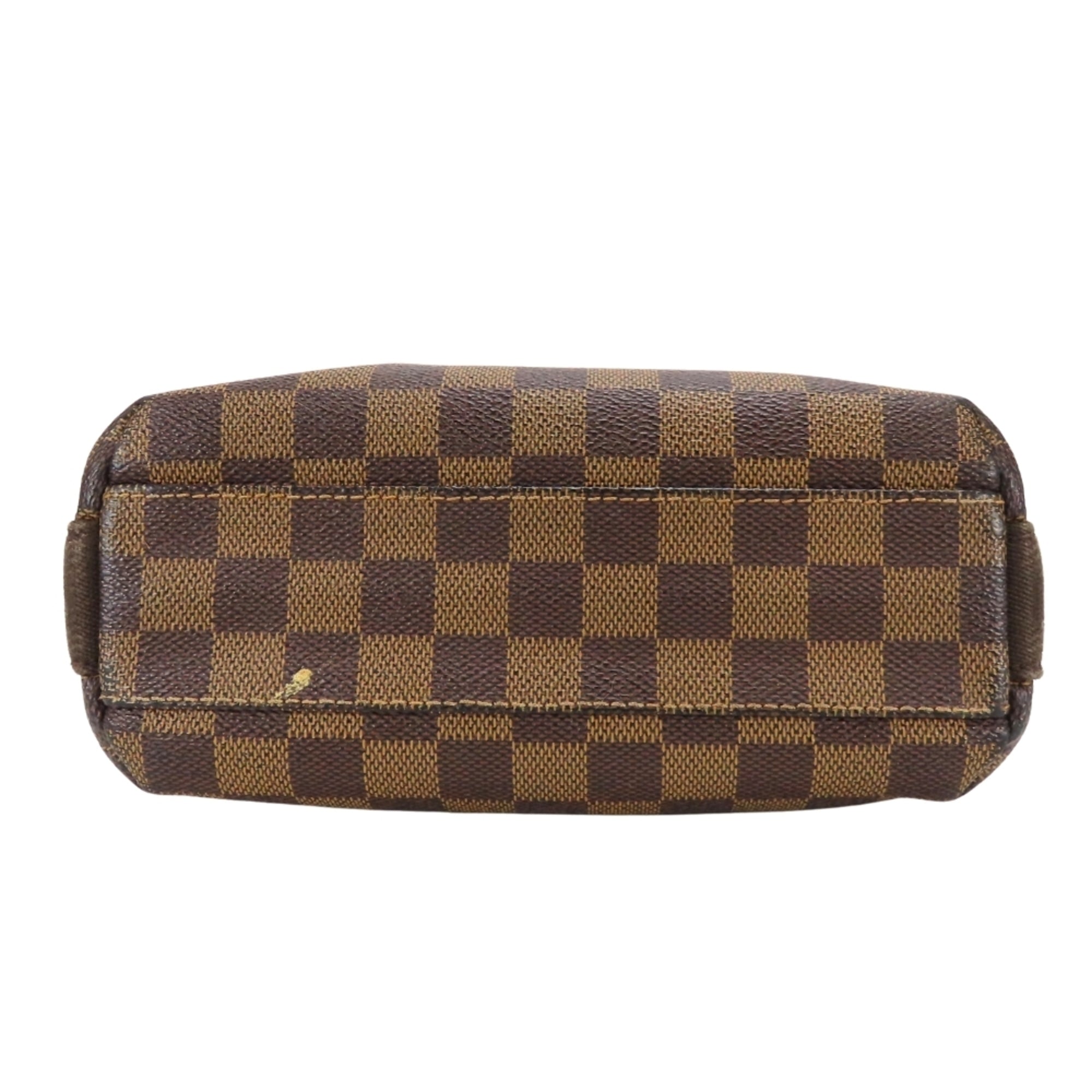 Louis Vuitton Damier Brown Damier Canvas Ebene Damier Canvas Leather Shoulder Bag (Pre-Owned)