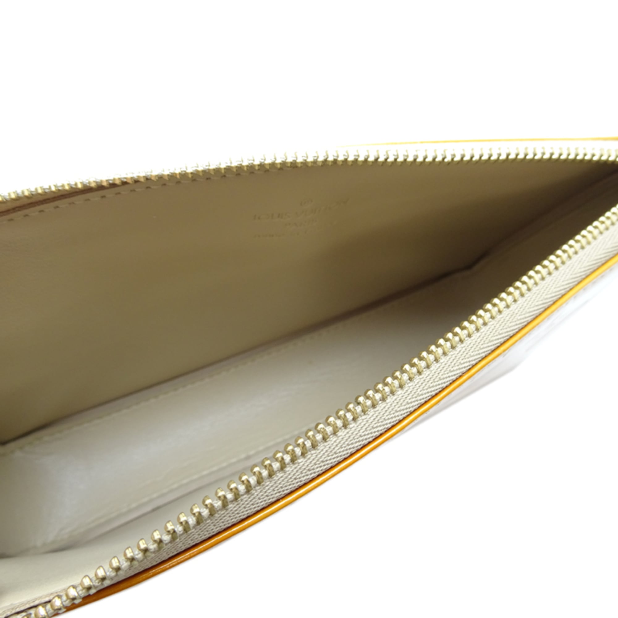 Louis Vuitton Yellow Monogram Vernis Pouch (Pre-Owned)
