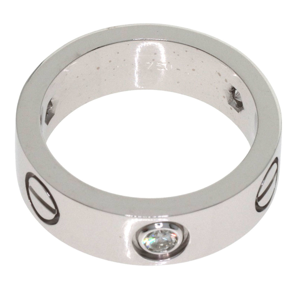 Cartier White Gold (18K) Band Ring (Pre-Owned)