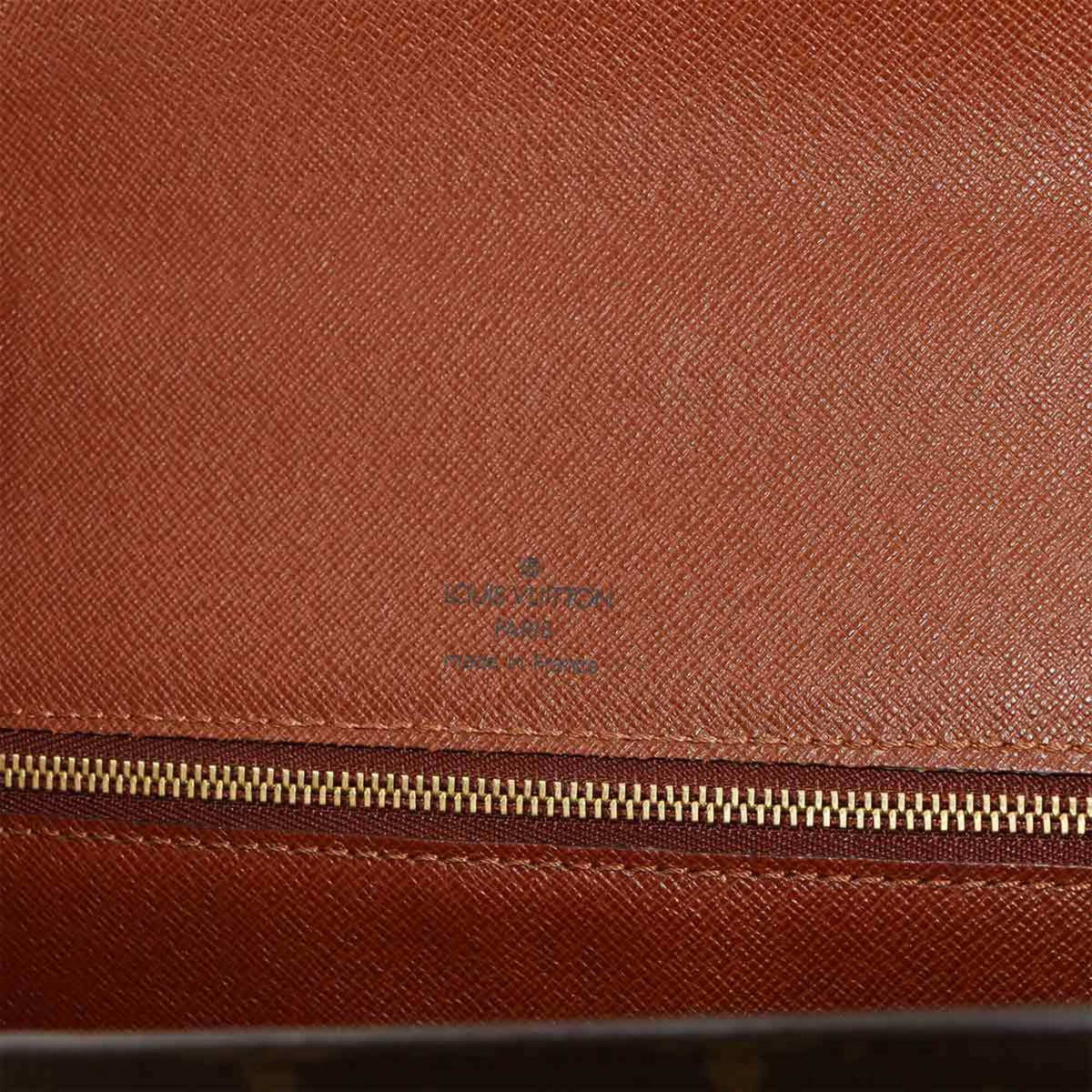 Louis Vuitton Brown Monogram Monogram Leather Handbag (Pre-Owned)