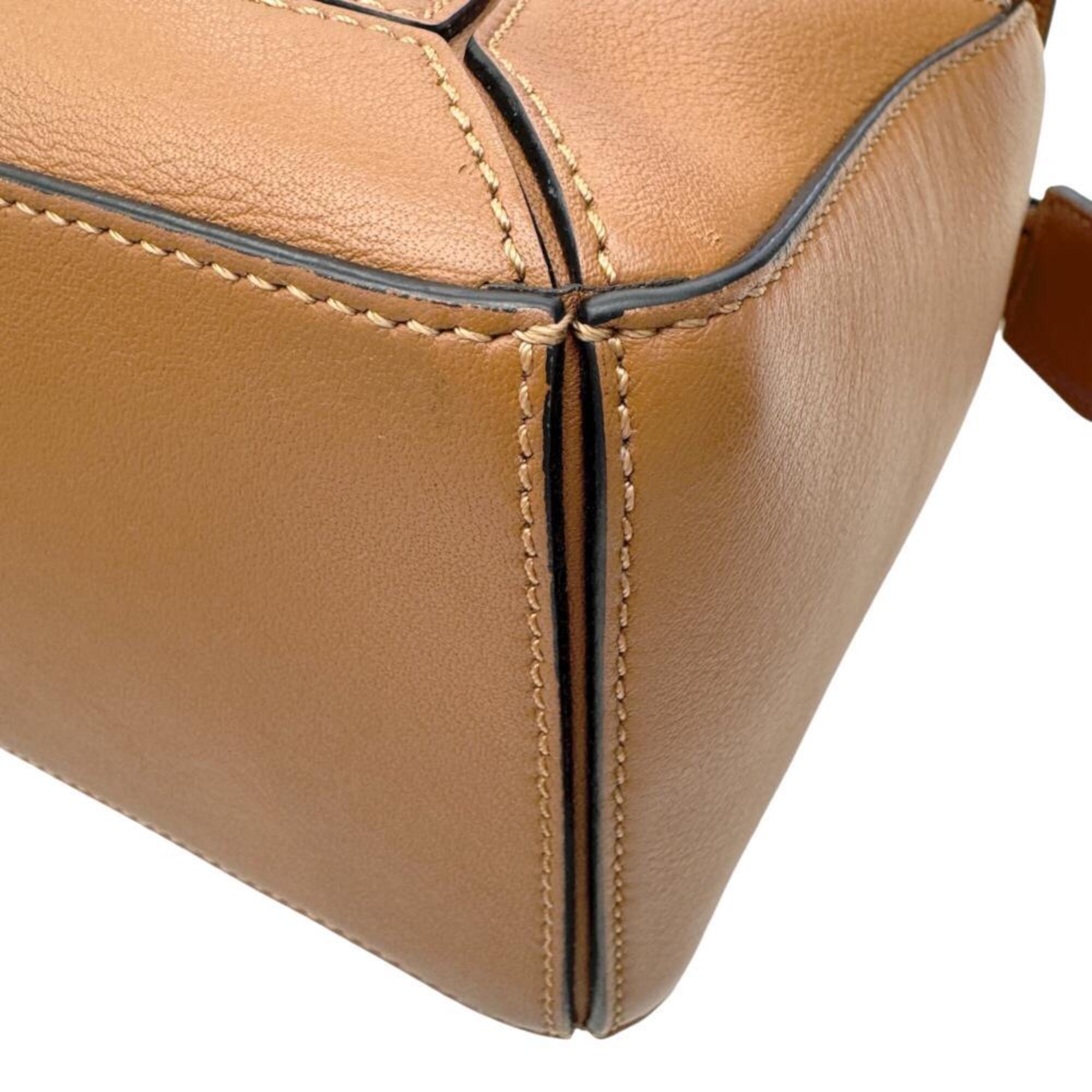 Loewe Brown Leather Shoulder Bag (Pre-Owned)