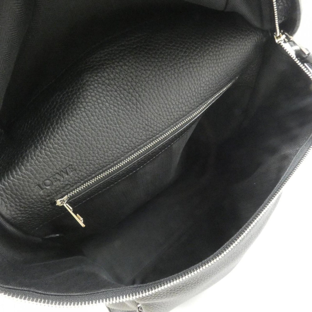 Loewe Black Leather Backpack (Pre-Owned)