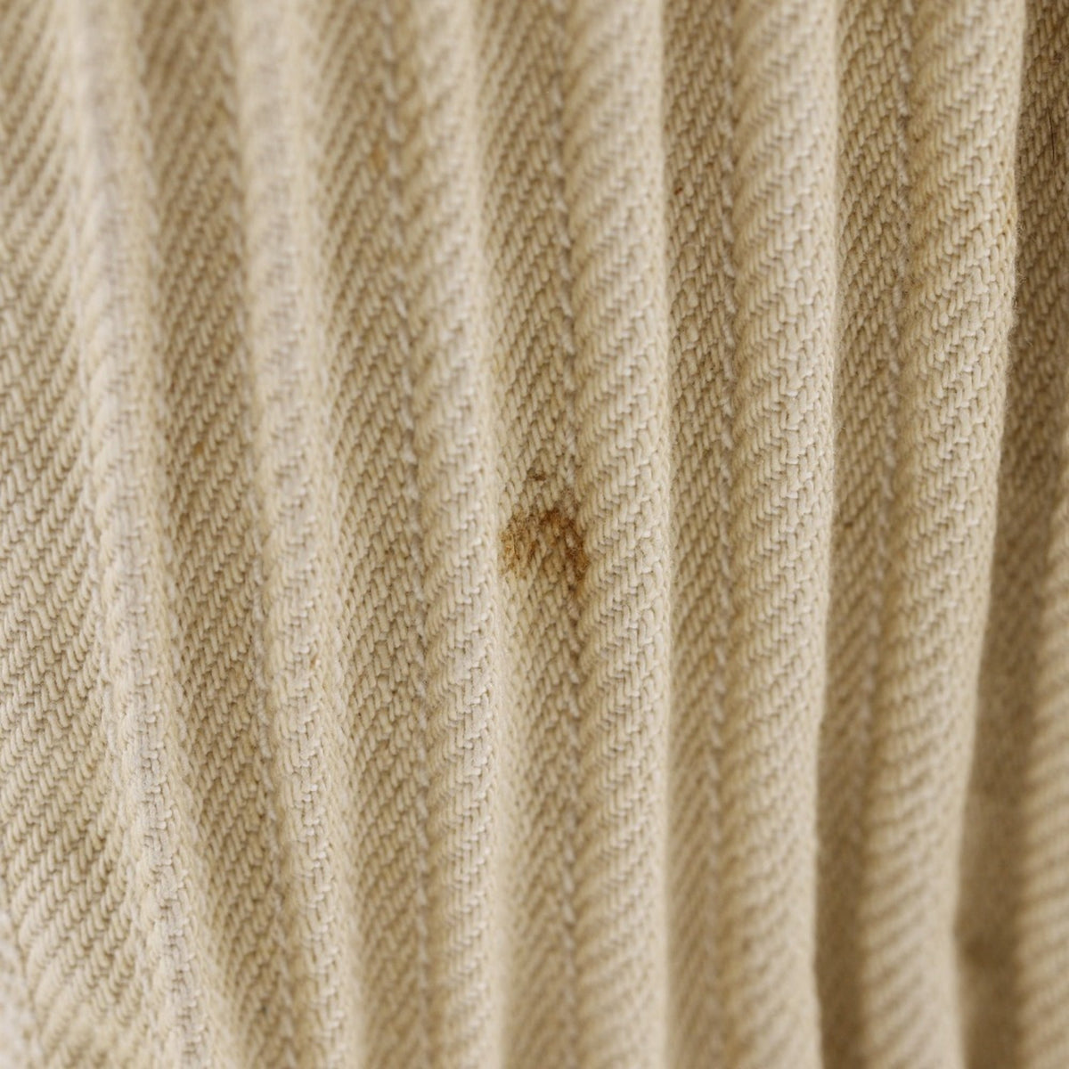 Hermes Beige Canvas Tote Bag (Pre-Owned)