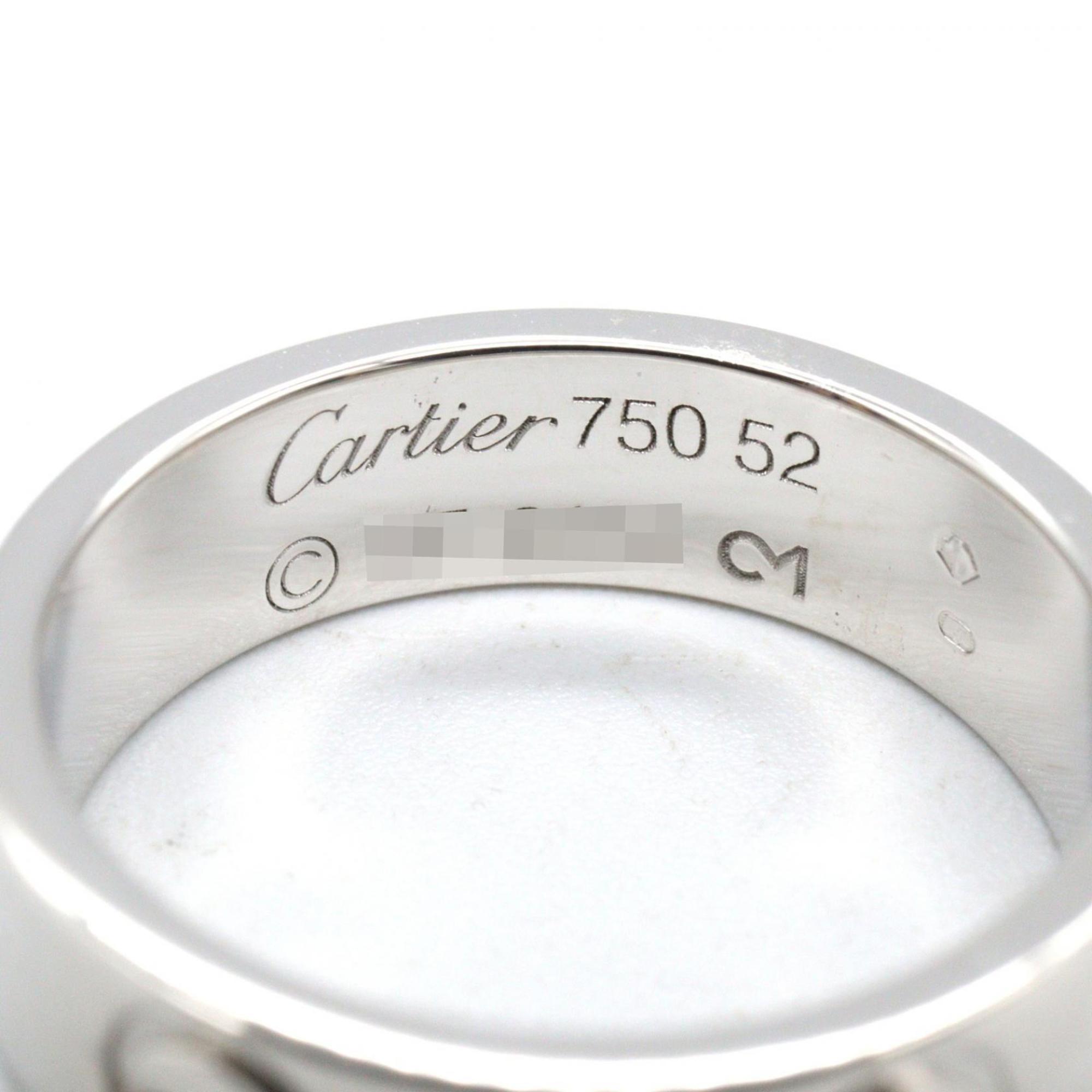 Cartier White Gold White Gold (18K) Band Ring (Pre-Owned)