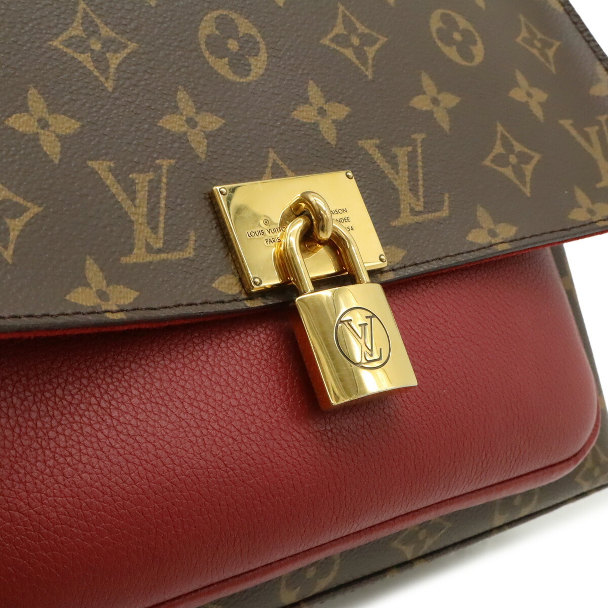 Louis Vuitton Fuchsia Monogram Monogram Handbag Shoulder Bag (Pre-Owned)