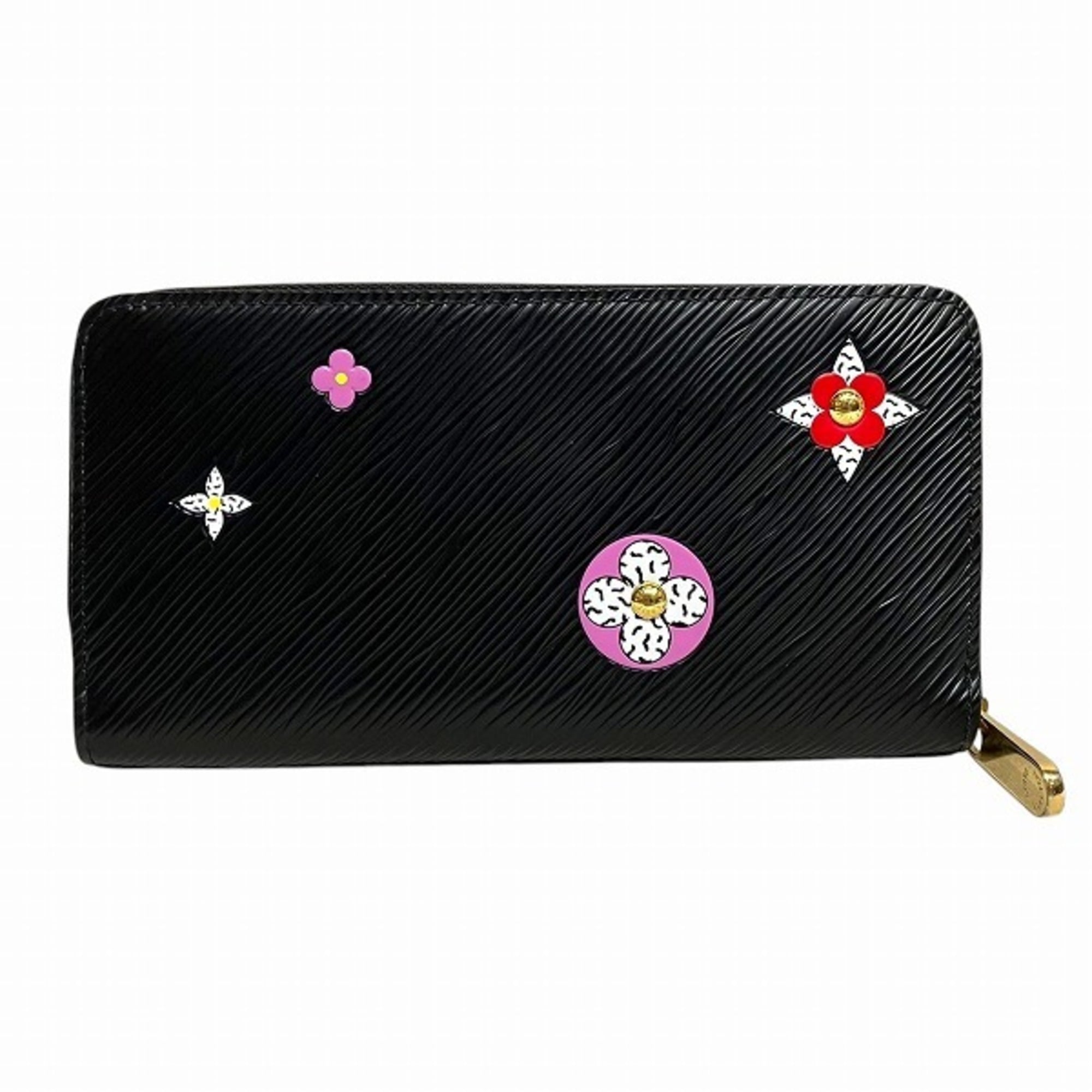 Louis Vuitton Black Noir Epi Leather Coin Purse/Coin Case (Pre-Owned)