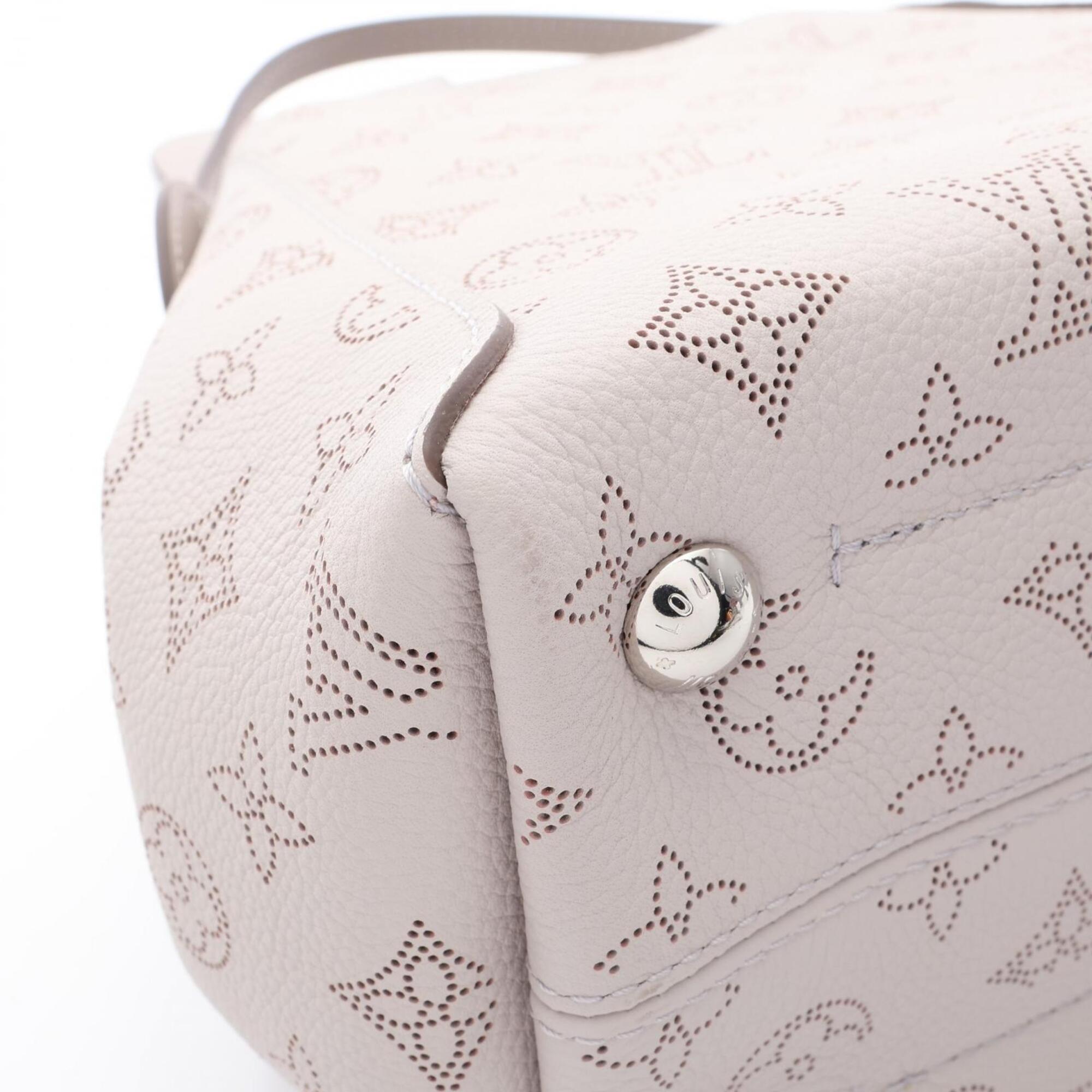 Louis Vuitton Beige Pink Beige Leather Handbag (Pre-Owned)