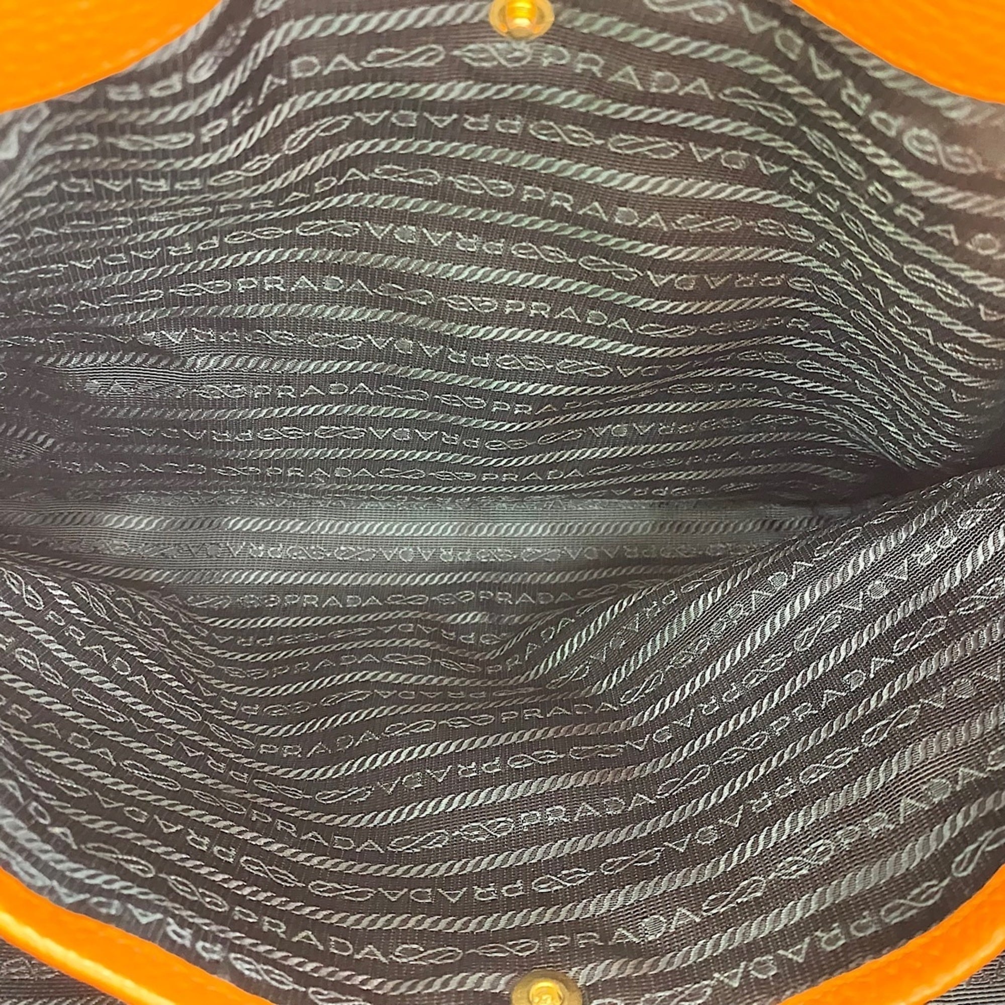 Prada Orange Tote Bag (Pre-Owned)