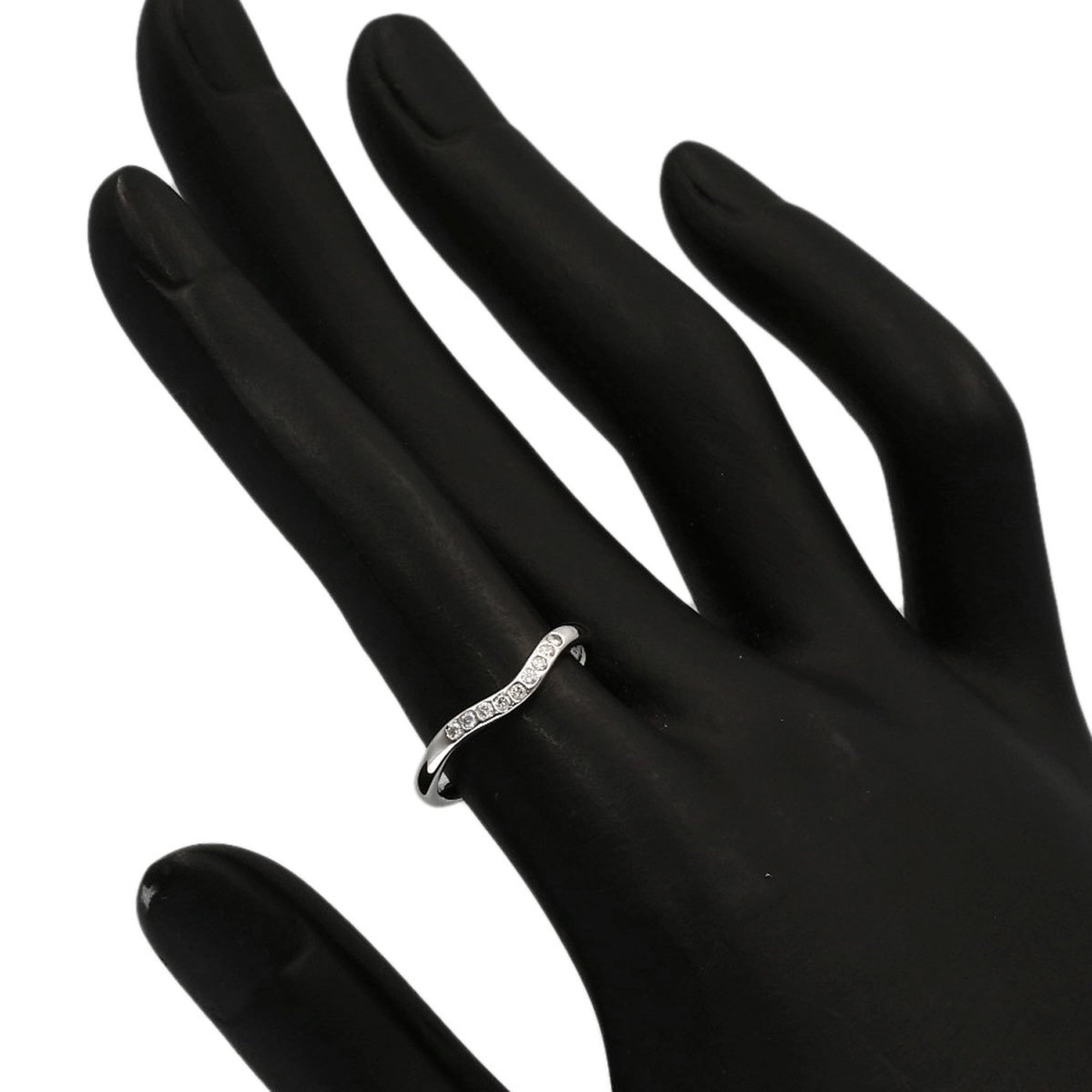 Tiffany Platinum 950 Band Ring (Pre-Owned)