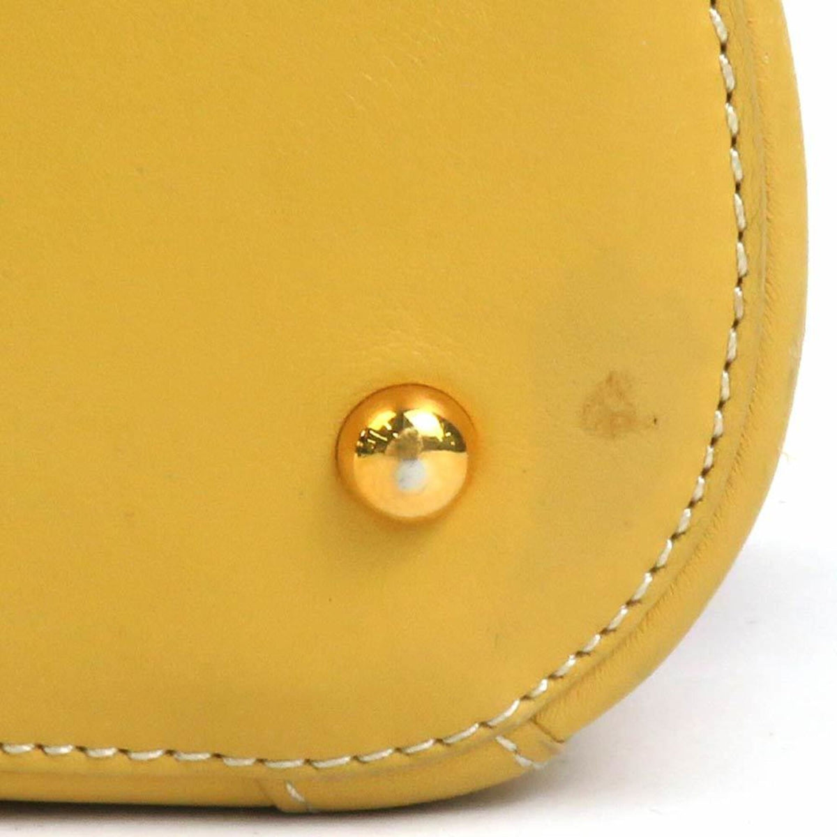 Loewe Yellow Leather Backpack (Pre-Owned)
