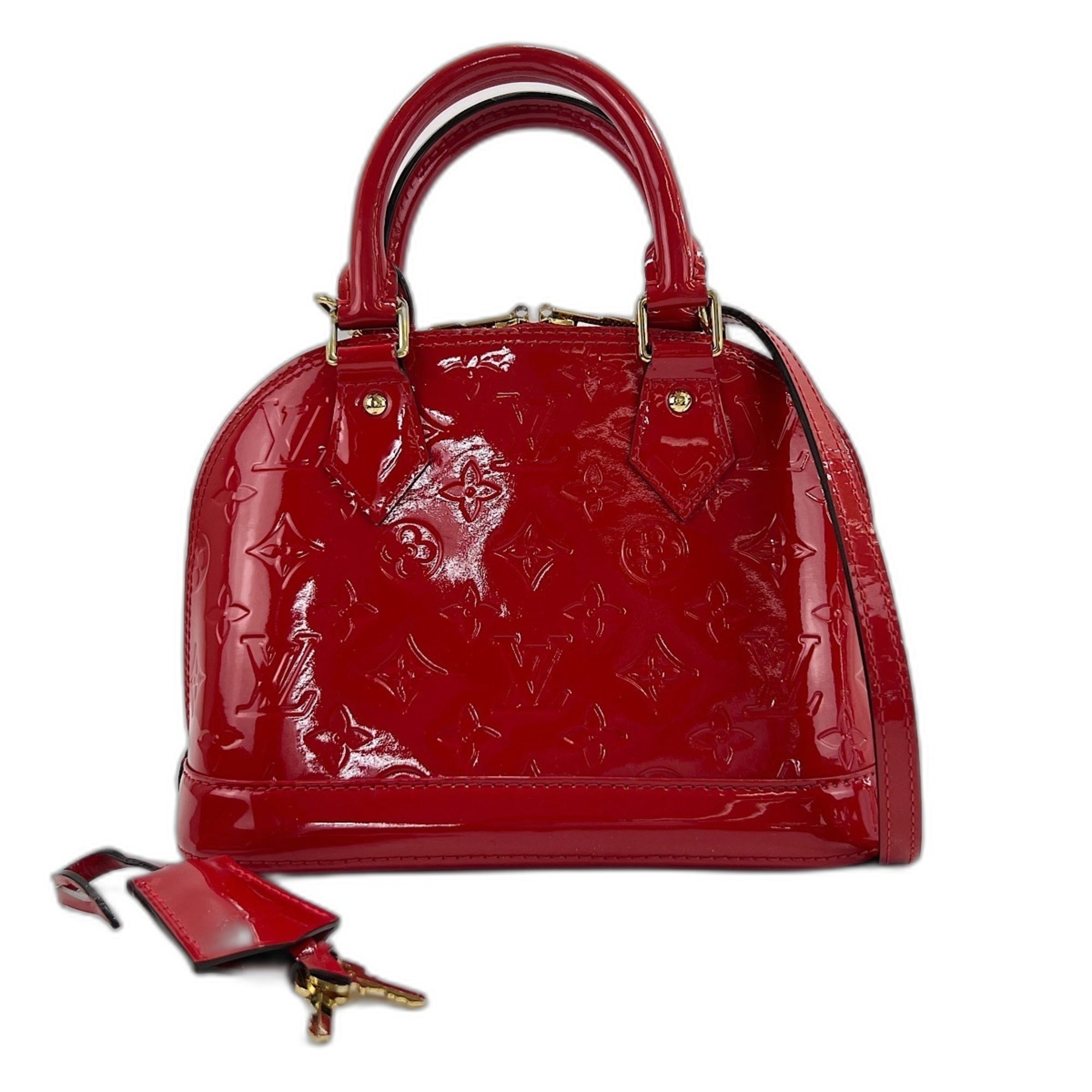 Louis Vuitton Red Color Handbag (Pre-Owned)
