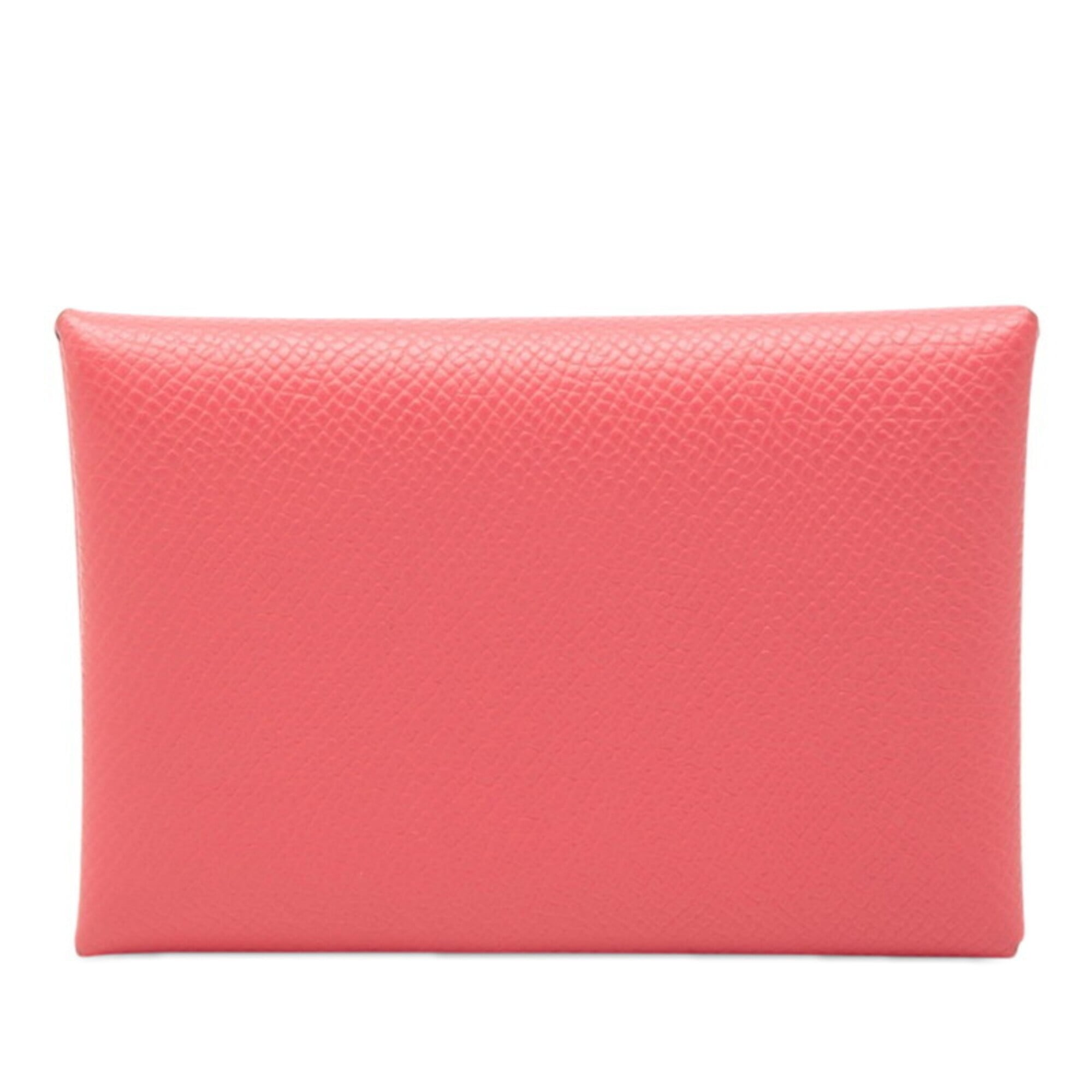 Hermes Pink Rose Azalee Epsom Leather Coin Purse/Coin Case (Pre-Owned)