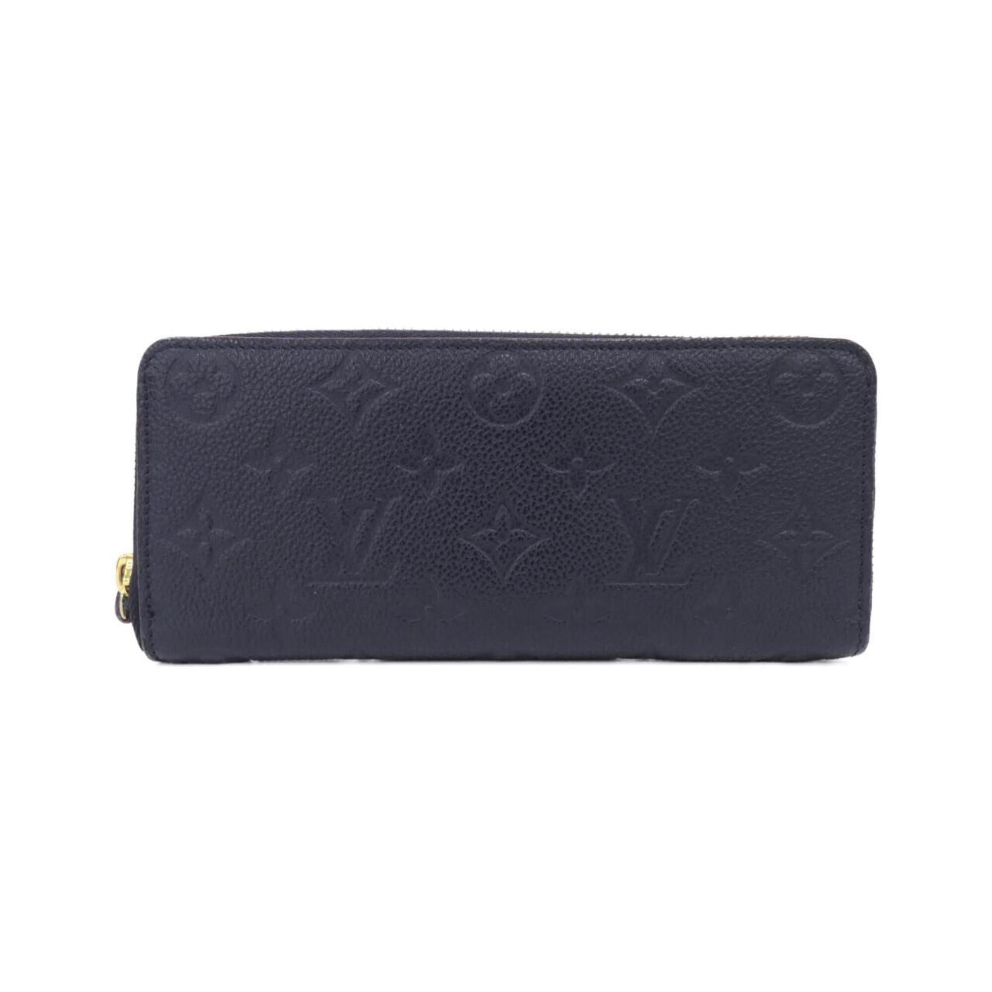 Louis Vuitton Marine Rouge Leather Long Wallet (Bi-Fold) (Pre-Owned)