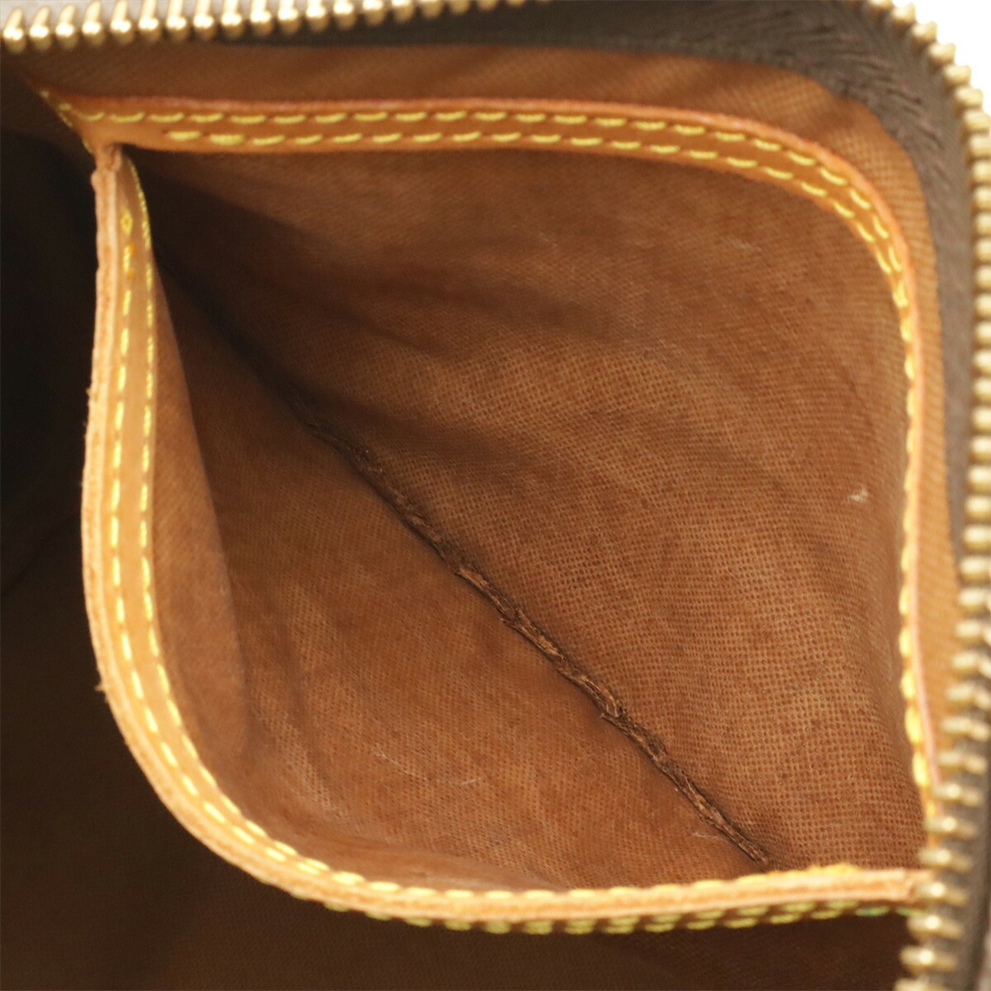 Louis Vuitton Brown Monogram Canvas Pvc Coated Canvas Handbag (Pre-Owned)