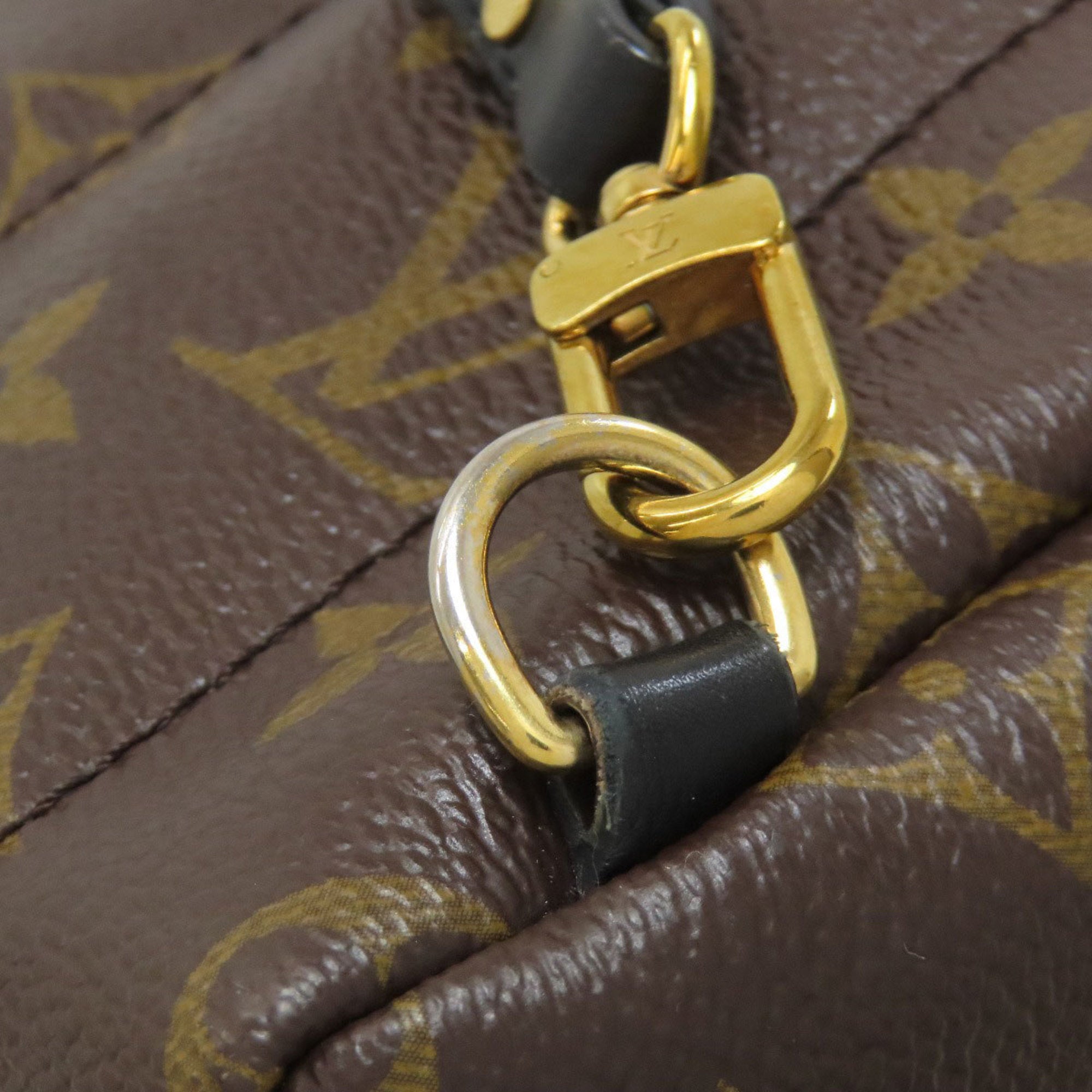 Louis Vuitton Monogram Black Pvc Backpack (Pre-Owned)