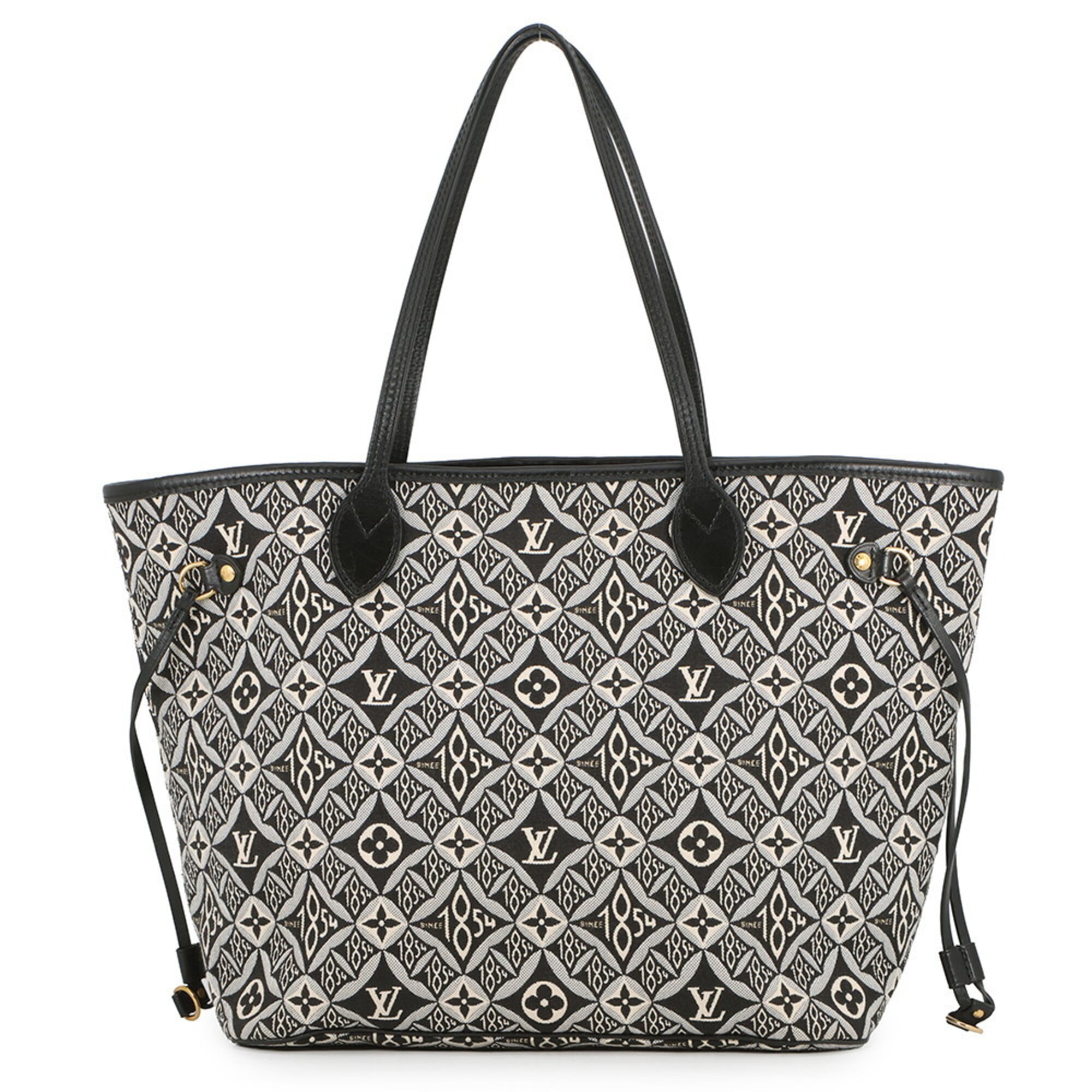 Louis Vuitton Black Gray Monogram Monogram Handbag Pouch Shoulder Bag Tote Bag (Pre-Owned)