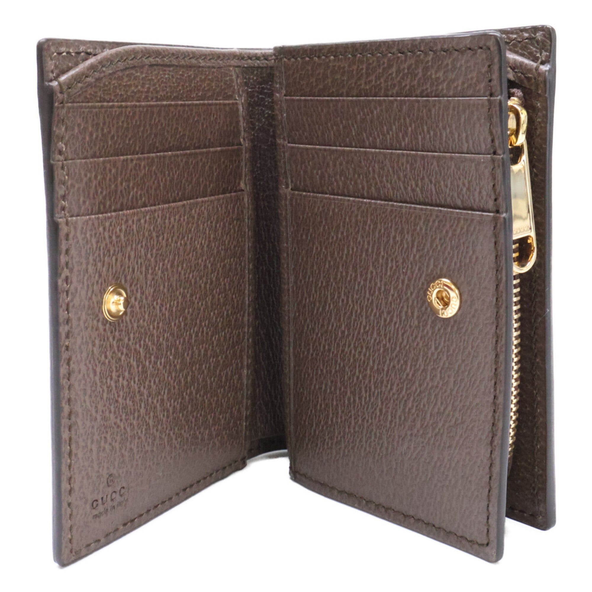 Gucci Beige Gg Canvas Wallet (Bi-Fold) (Pre-Owned)