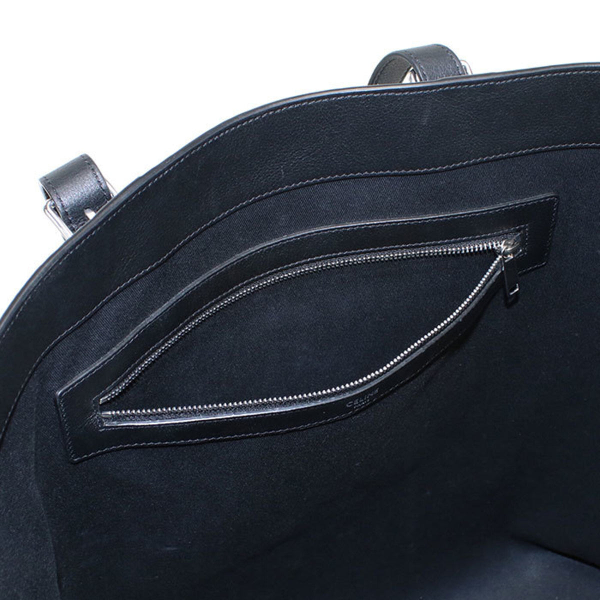 Celine Black Leather Tote Bag (Pre-Owned)