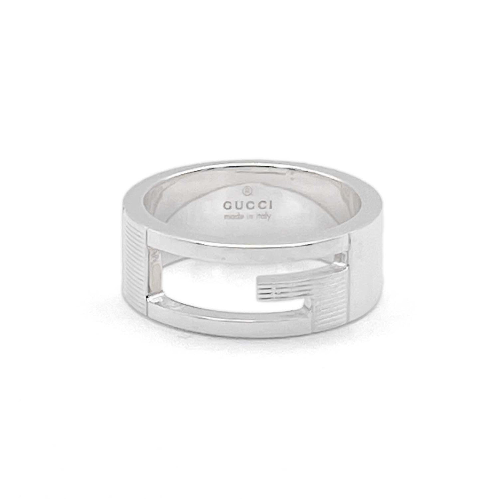 Gucci Silver Silver 925 Band Ring (Pre-Owned)