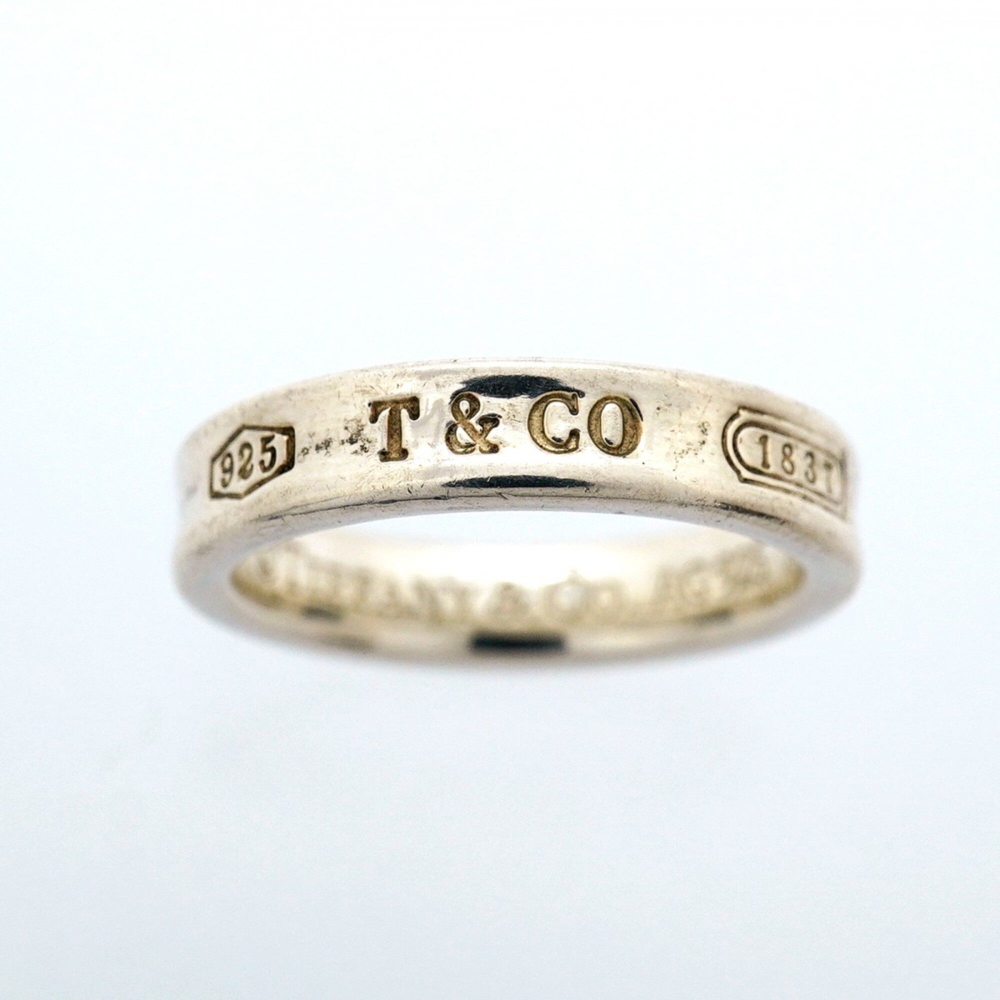 Tiffany Silver 925 Band Ring (Pre-Owned)
