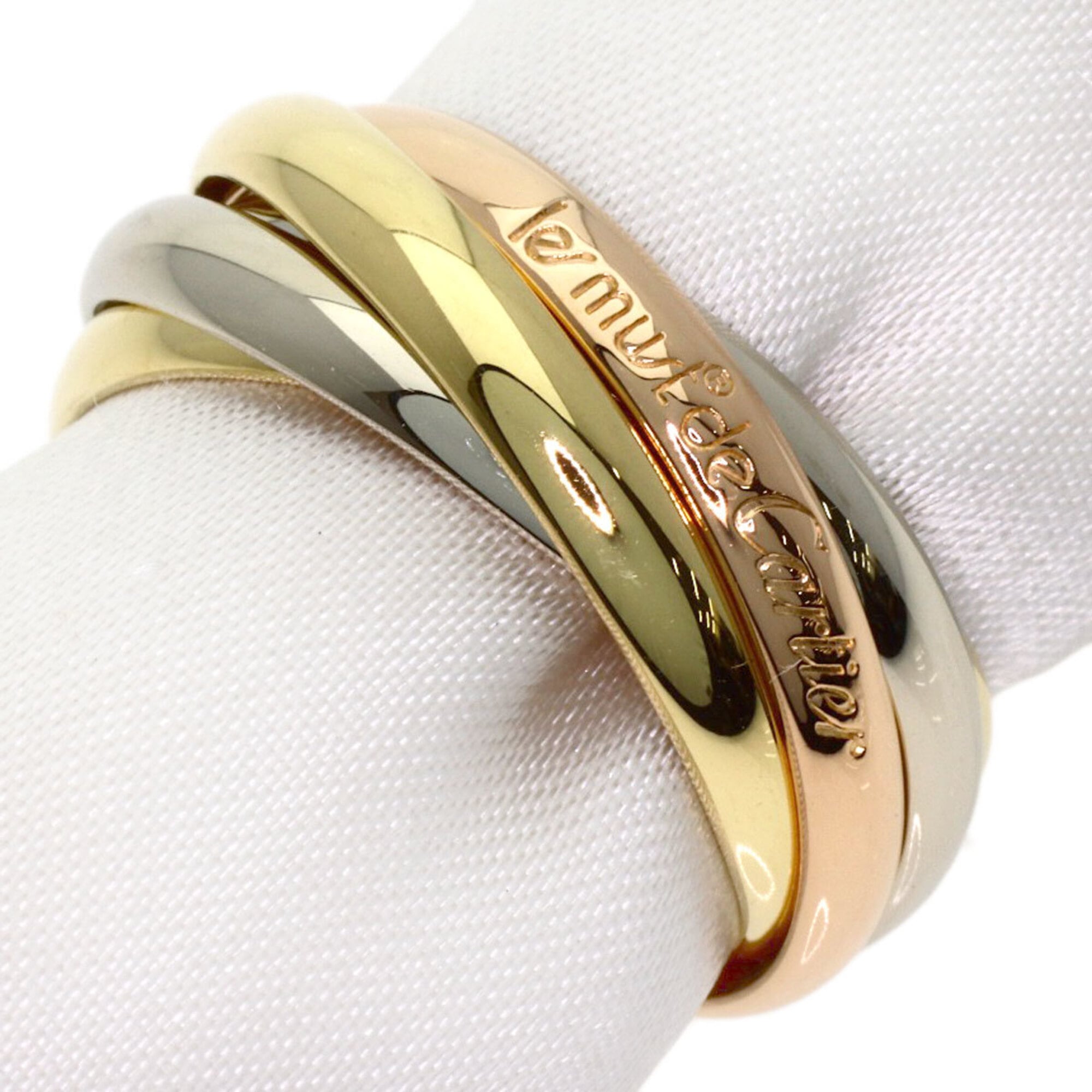 Cartier Yellow Gold (18K) Pink Gold (18K) White Gold (18K) Band Ring (Pre-Owned)