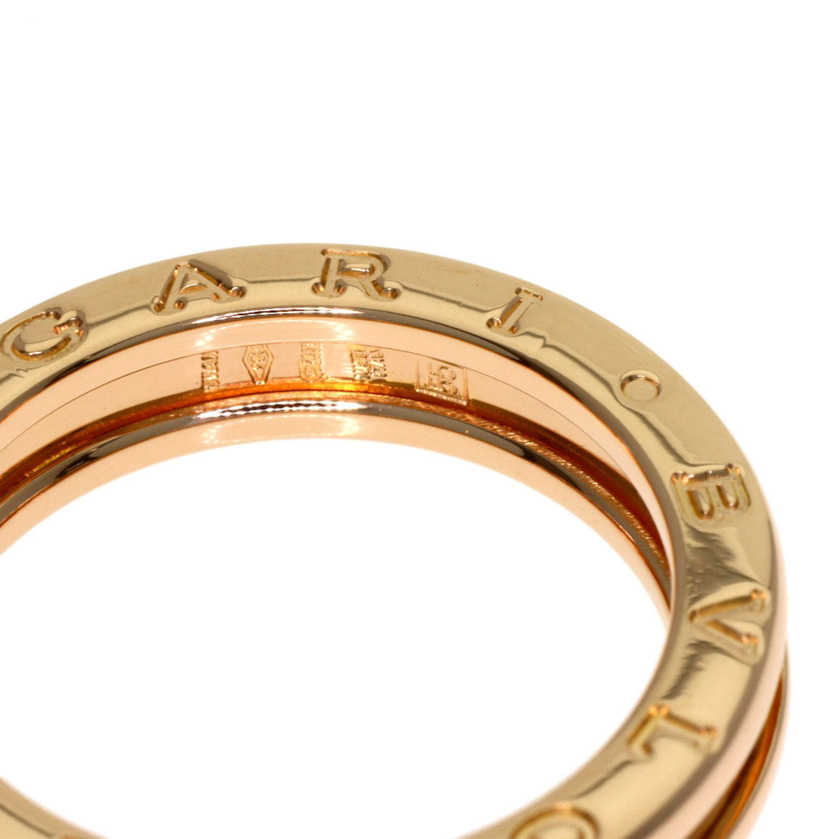 Bvlgari Pink Gold (18K) Band Ring (Pre-Owned)