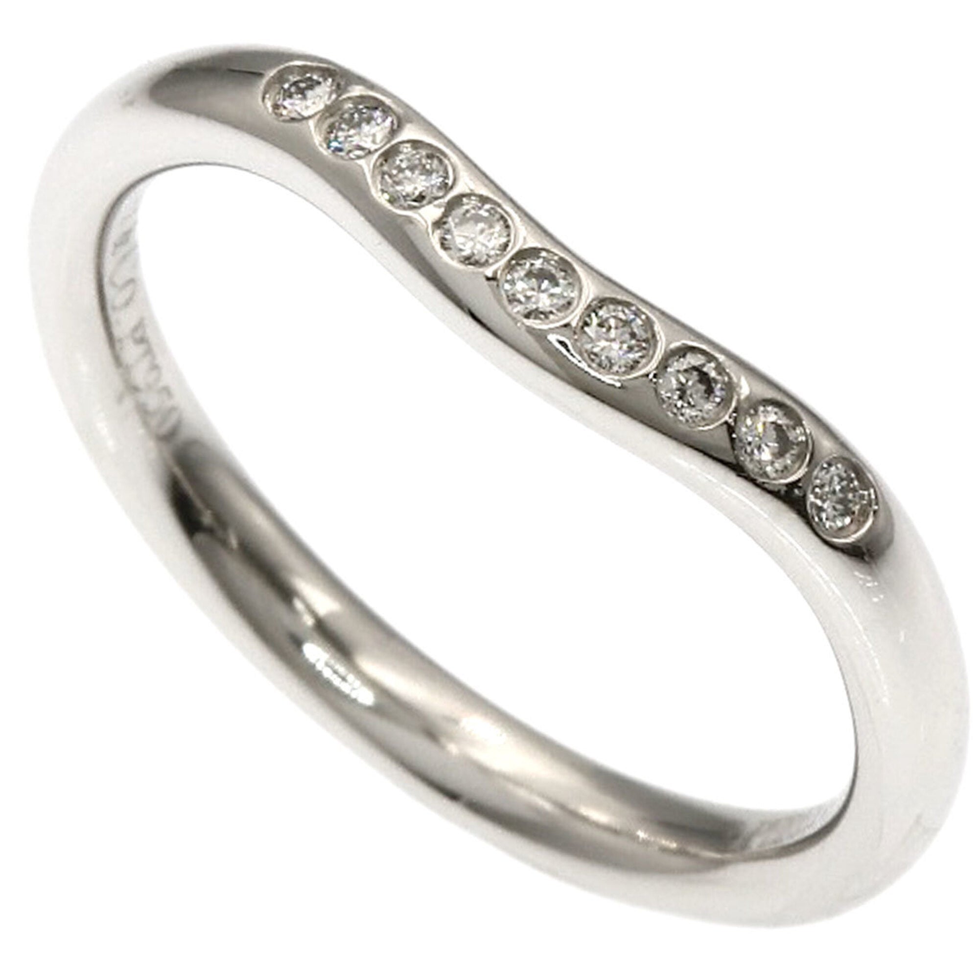 Tiffany Platinum 950 Band Ring (Pre-Owned)