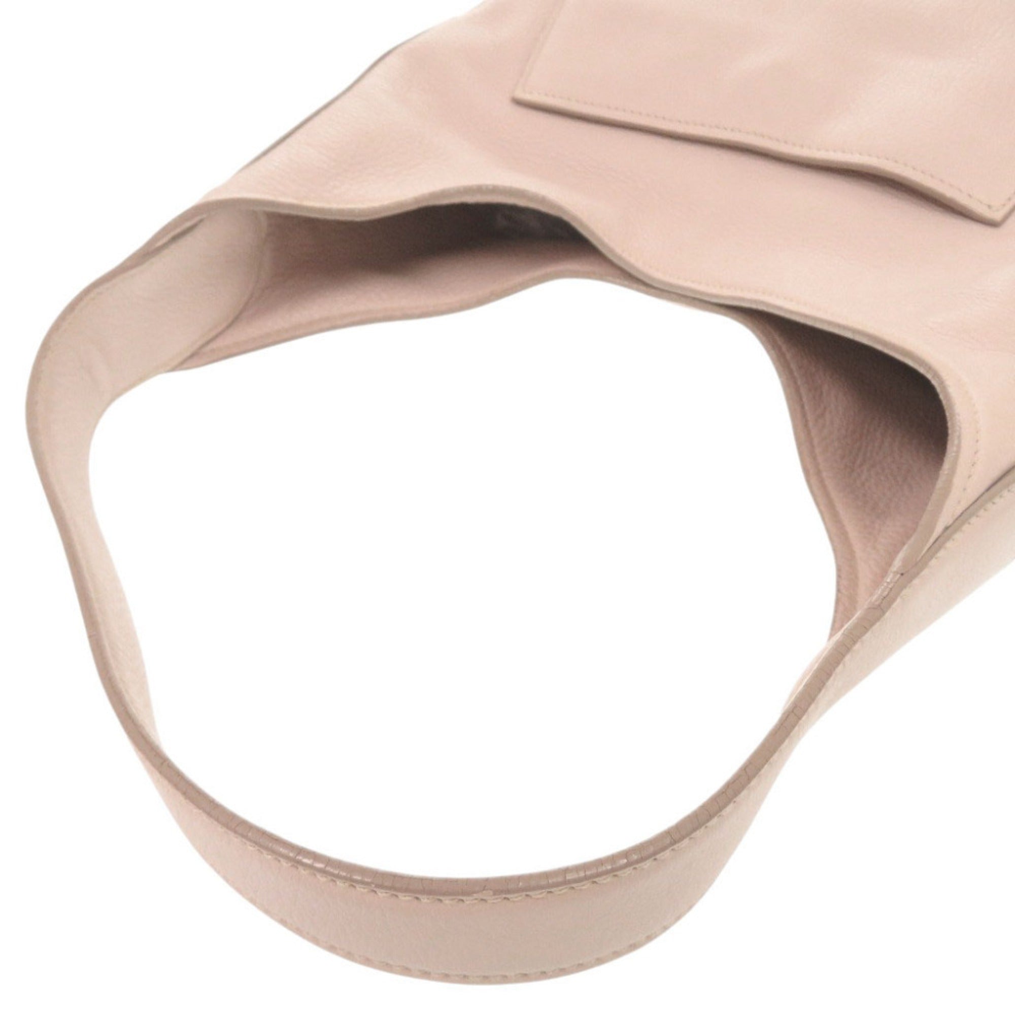 Prada Pink Leather Shoulder Bag (Pre-Owned)