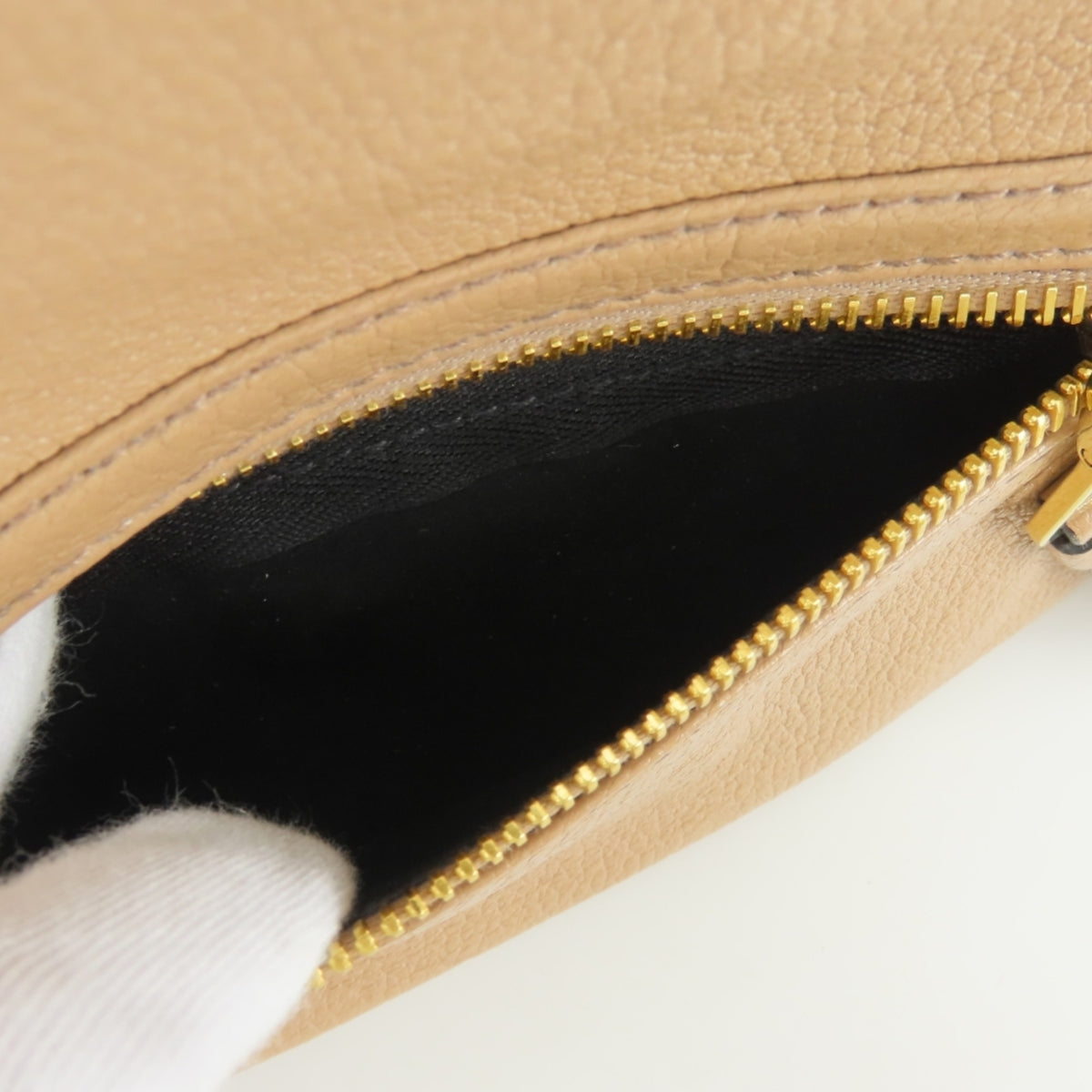 Miu Miu Pink Beige Leather Handbag (Pre-Owned)