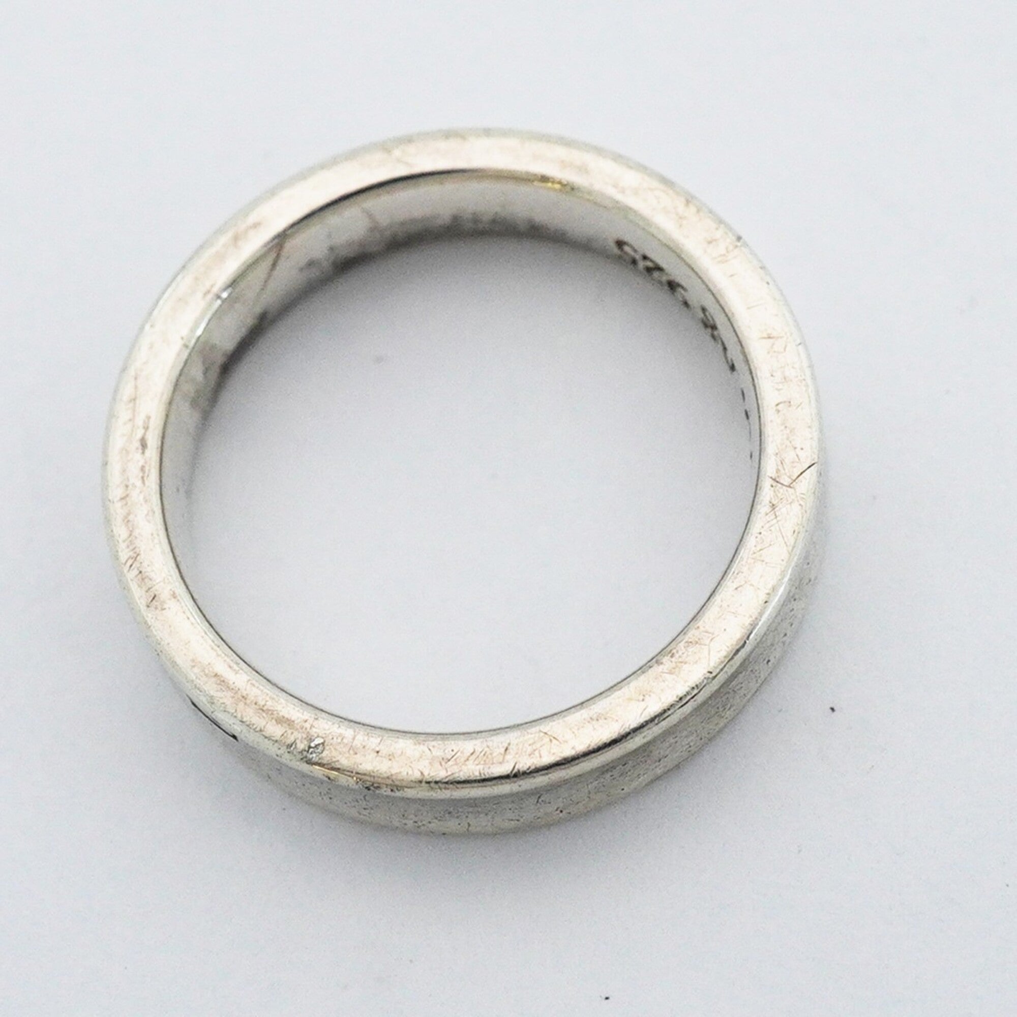 Tiffany Silver 925 Band Ring (Pre-Owned)