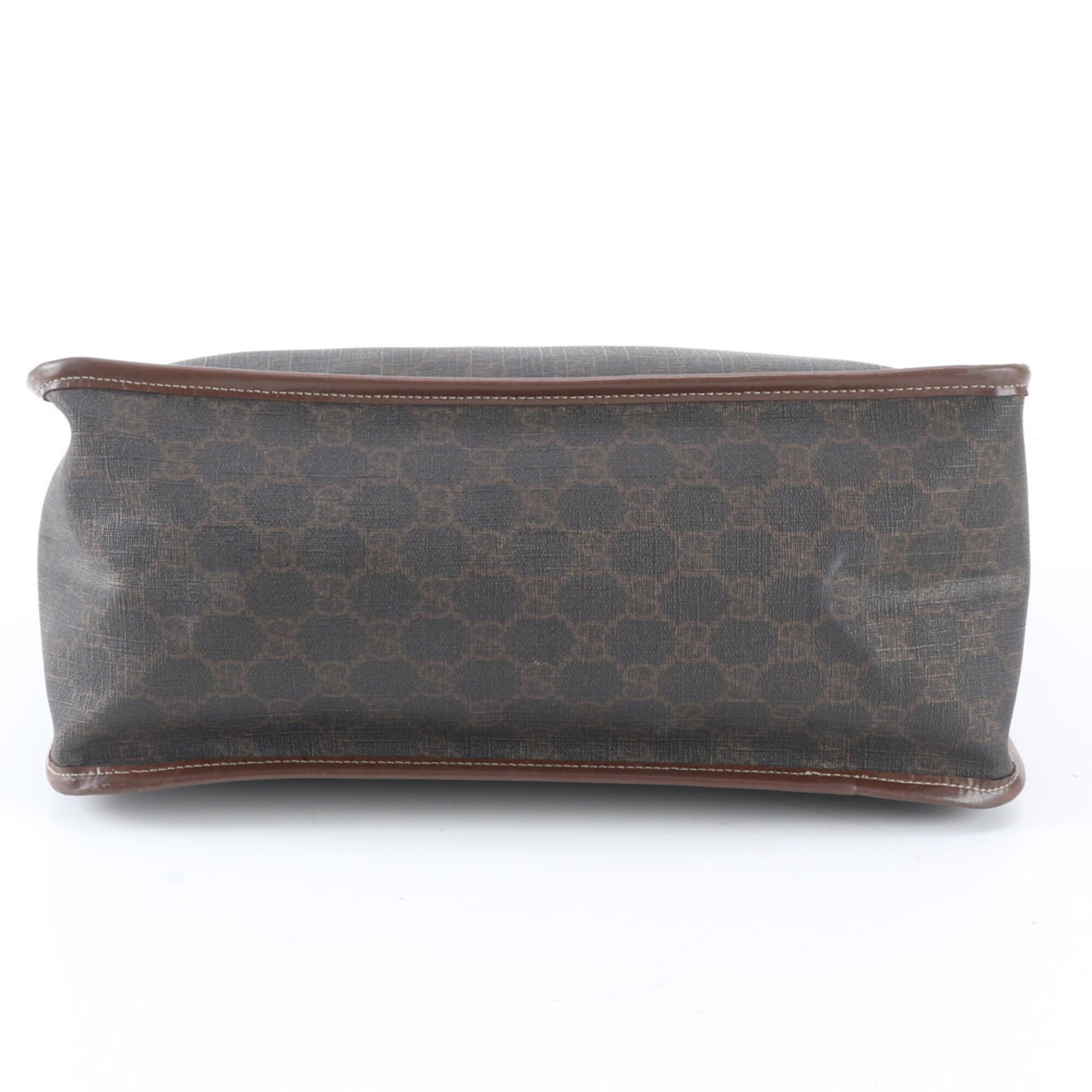 Gucci Brown Gg Supreme Handbag Tote Bag (Pre-Owned)