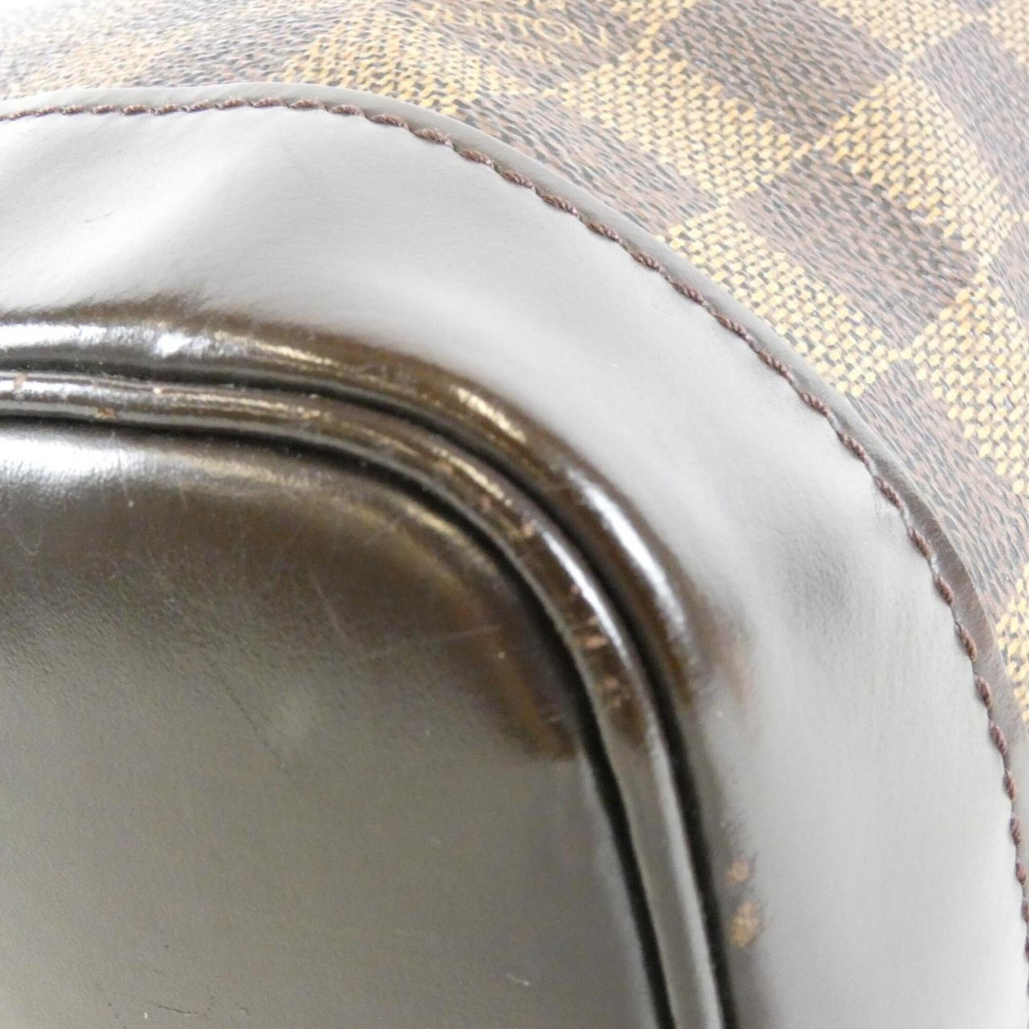 Louis Vuitton Brown Coated Canvas Backpack (Pre-Owned)
