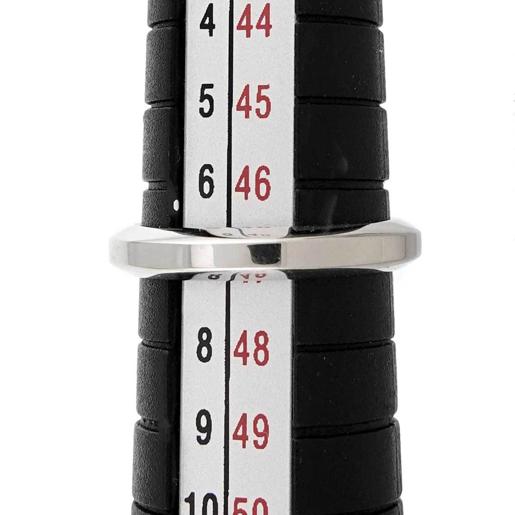 Cartier Platinum Platinum 950 Band Ring (Pre-Owned)