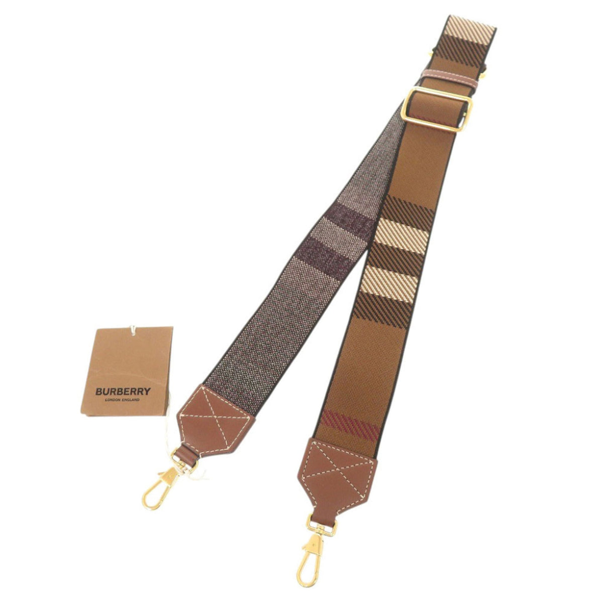 Burberry Brown Canvas Leather (Pre-Owned)