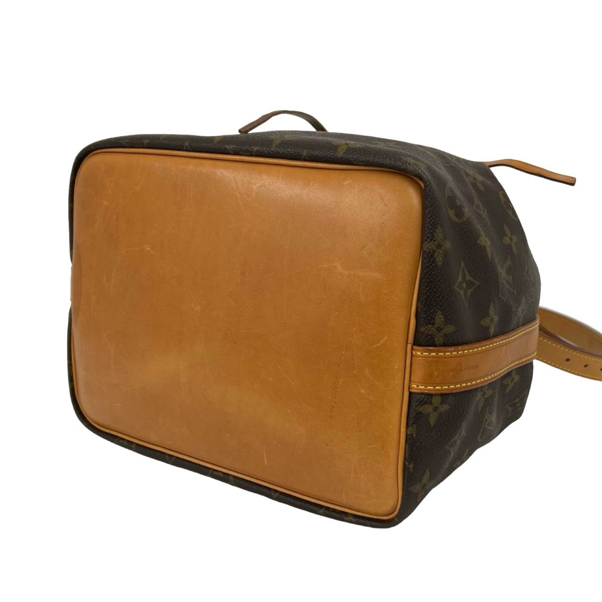 Louis Vuitton Brown Leather Shoulder Bag (Pre-Owned)