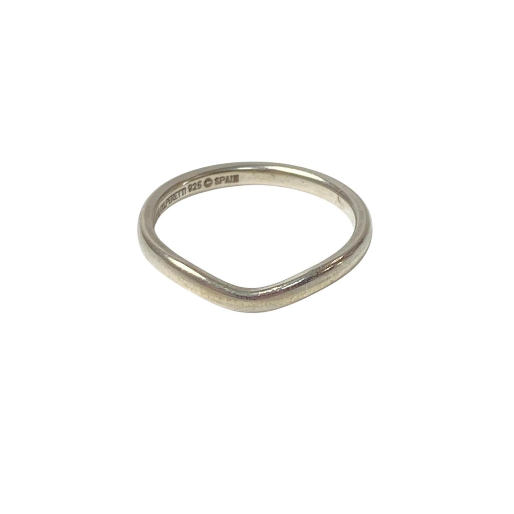 Tiffany Silver Silver 925 Band Ring (Pre-Owned)