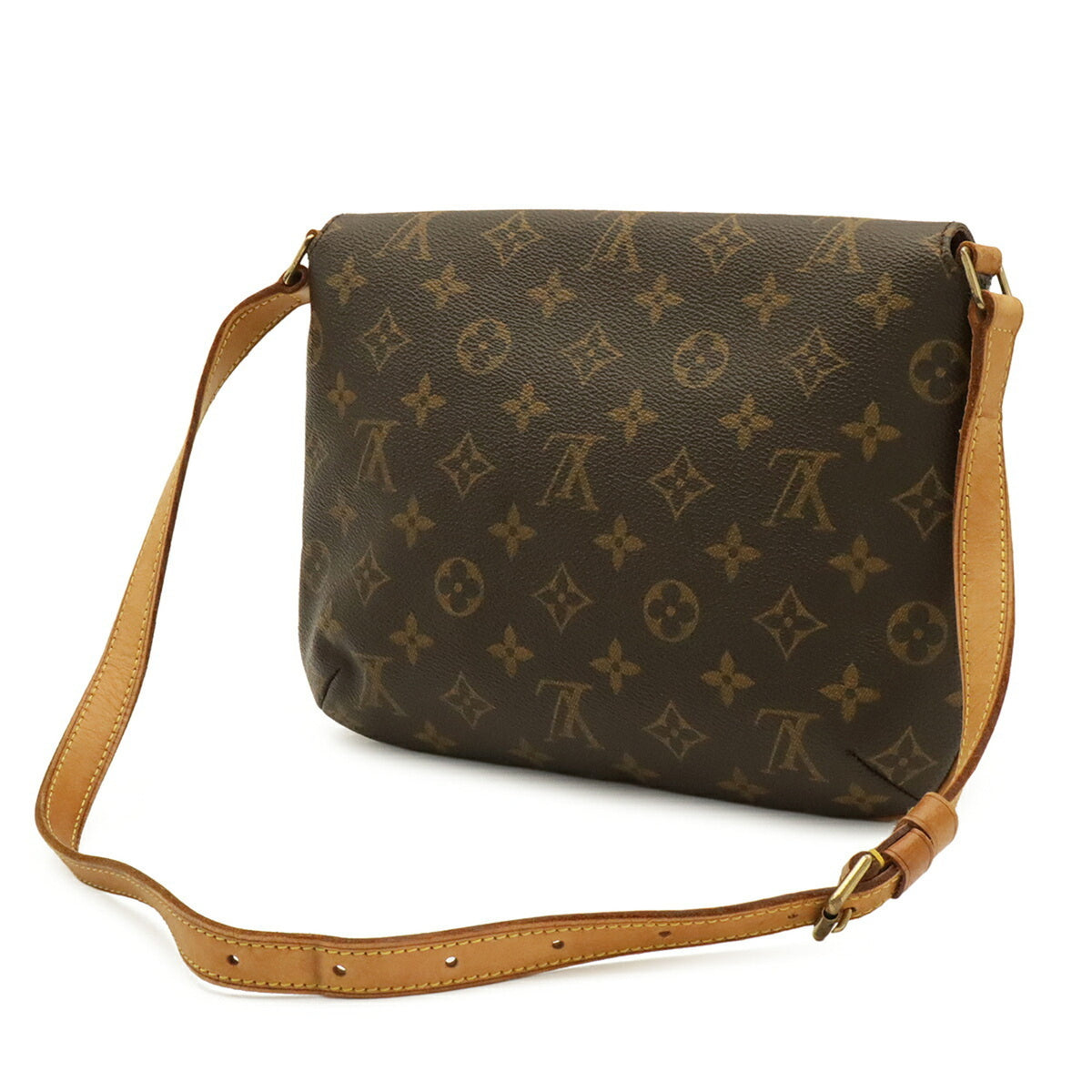 Louis Vuitton Brown Monogram Canvas Pvc Coated Canvas Shoulder Bag (Pre-Owned)
