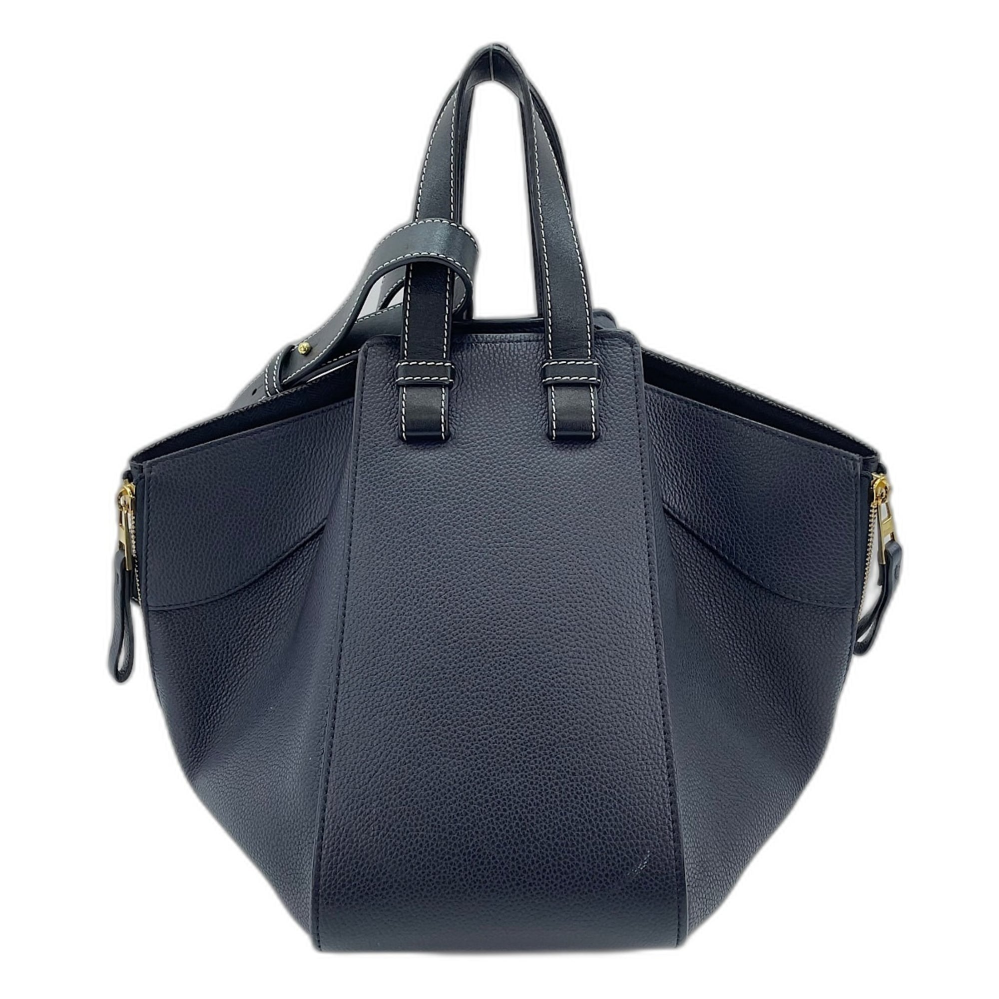 Loewe Navy Handbag Shoulder Bag (Pre-Owned)