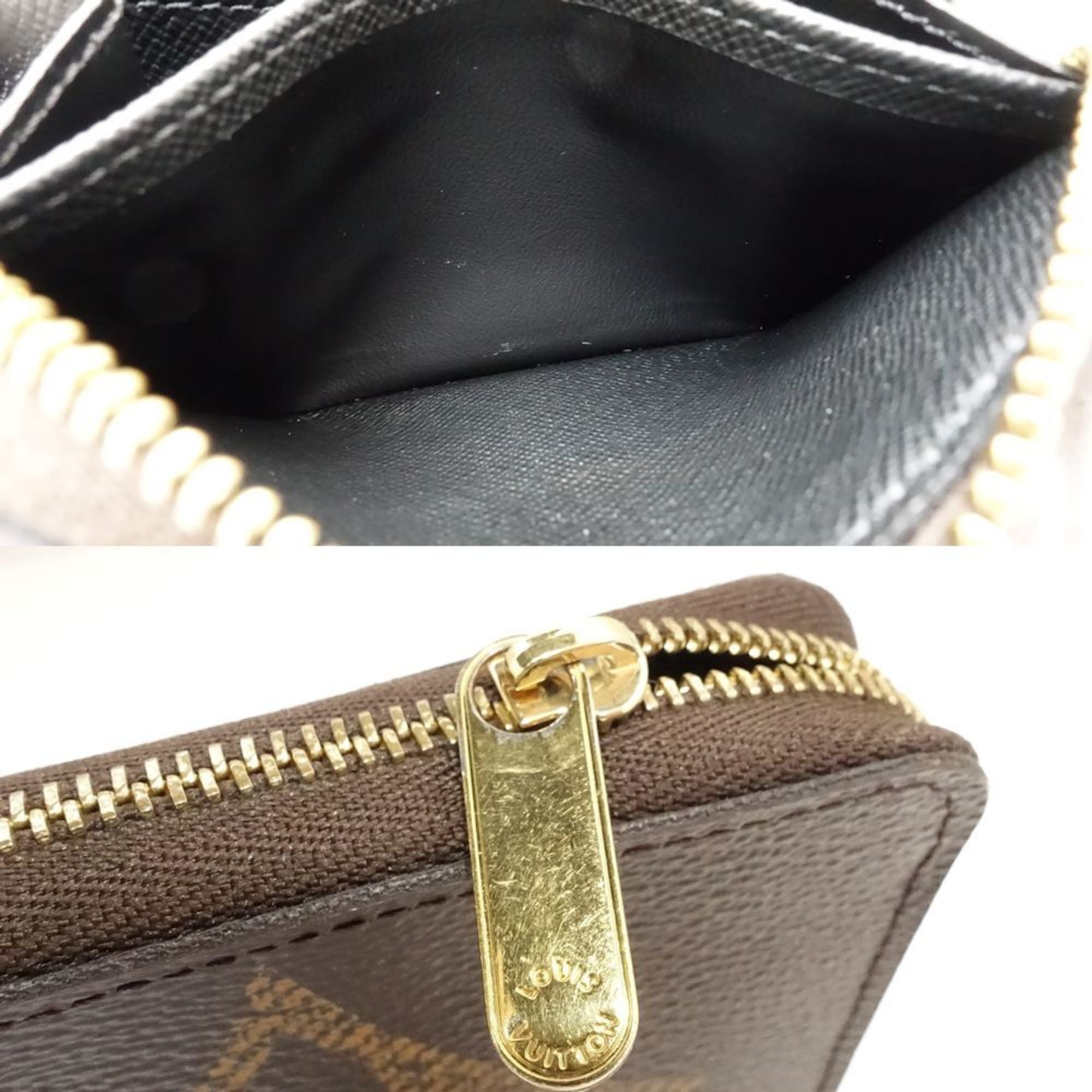 Louis Vuitton Brown Monogram Canvas Coin Purse/Coin Case (Pre-Owned)